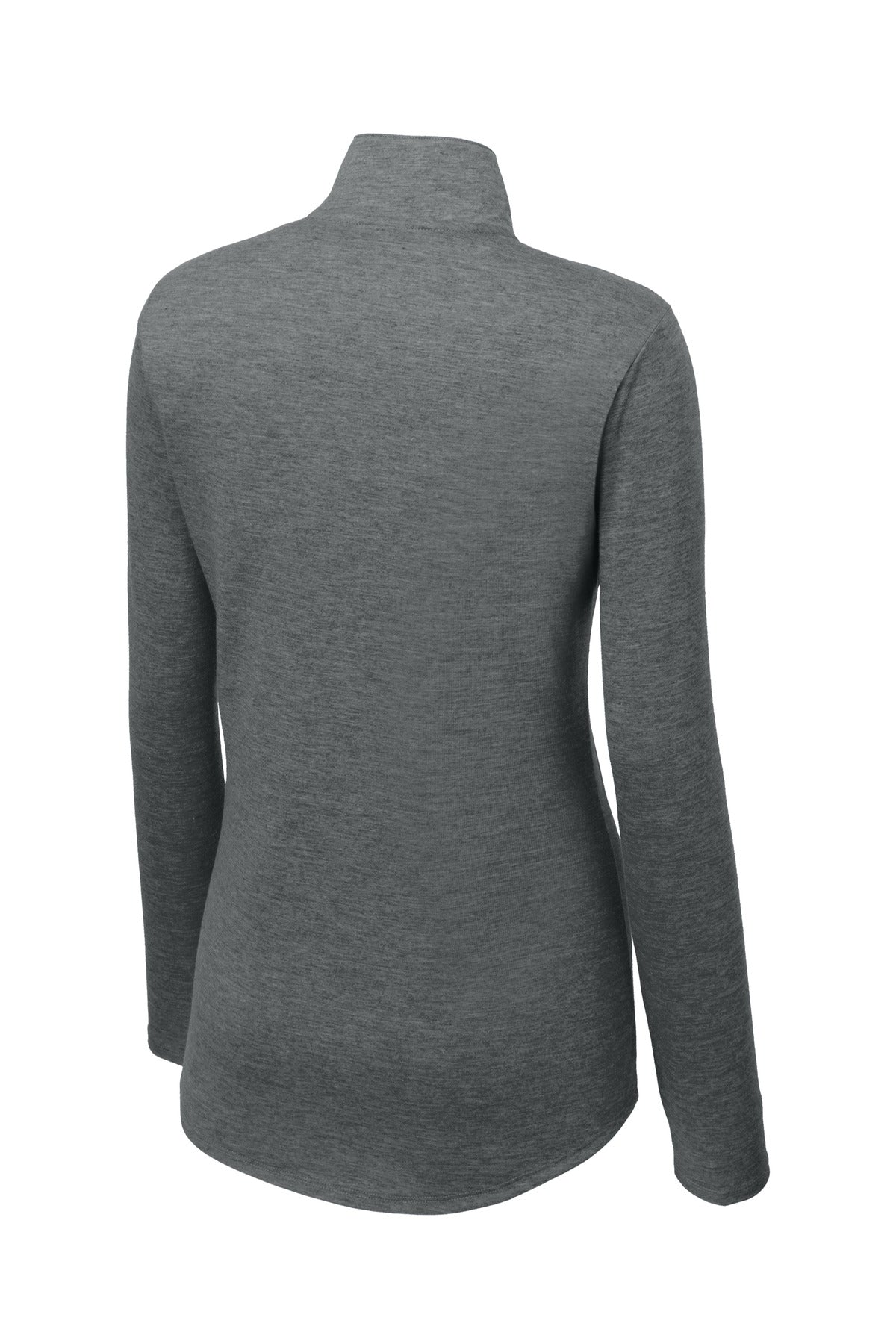Sport-Tek Women's PosiCharge Tri-Blend Wicking 1/4-Zip Pullover LST407