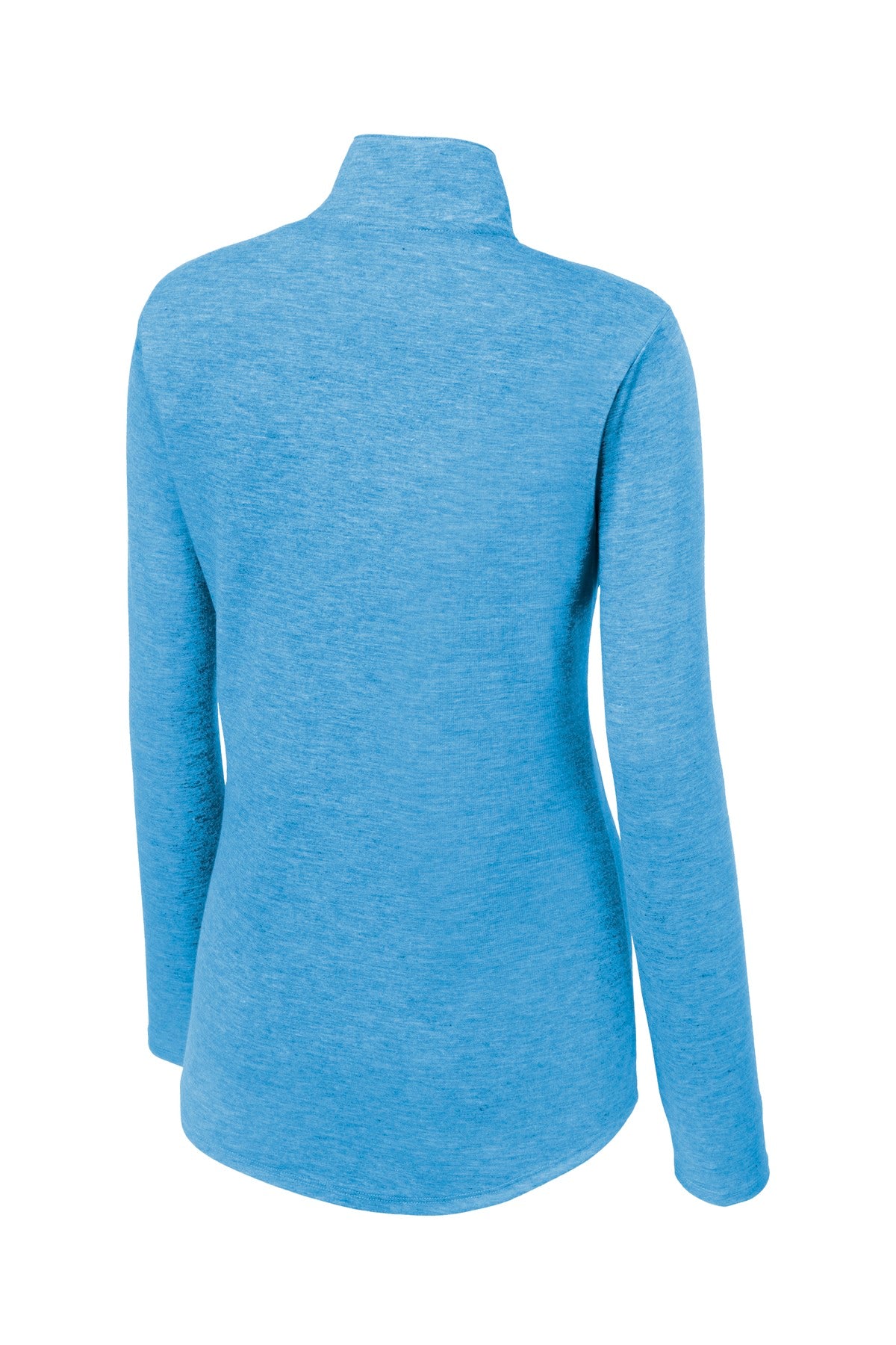 Sport-Tek Women's PosiCharge Tri-Blend Wicking 1/4-Zip Pullover LST407