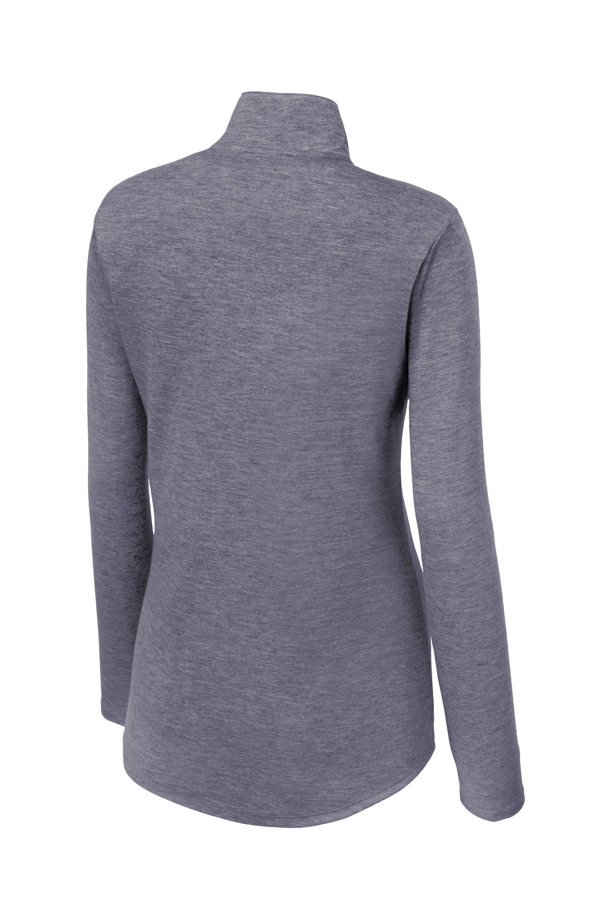 Sport-Tek Women's PosiCharge Tri-Blend Wicking 1/4-Zip Pullover LST407