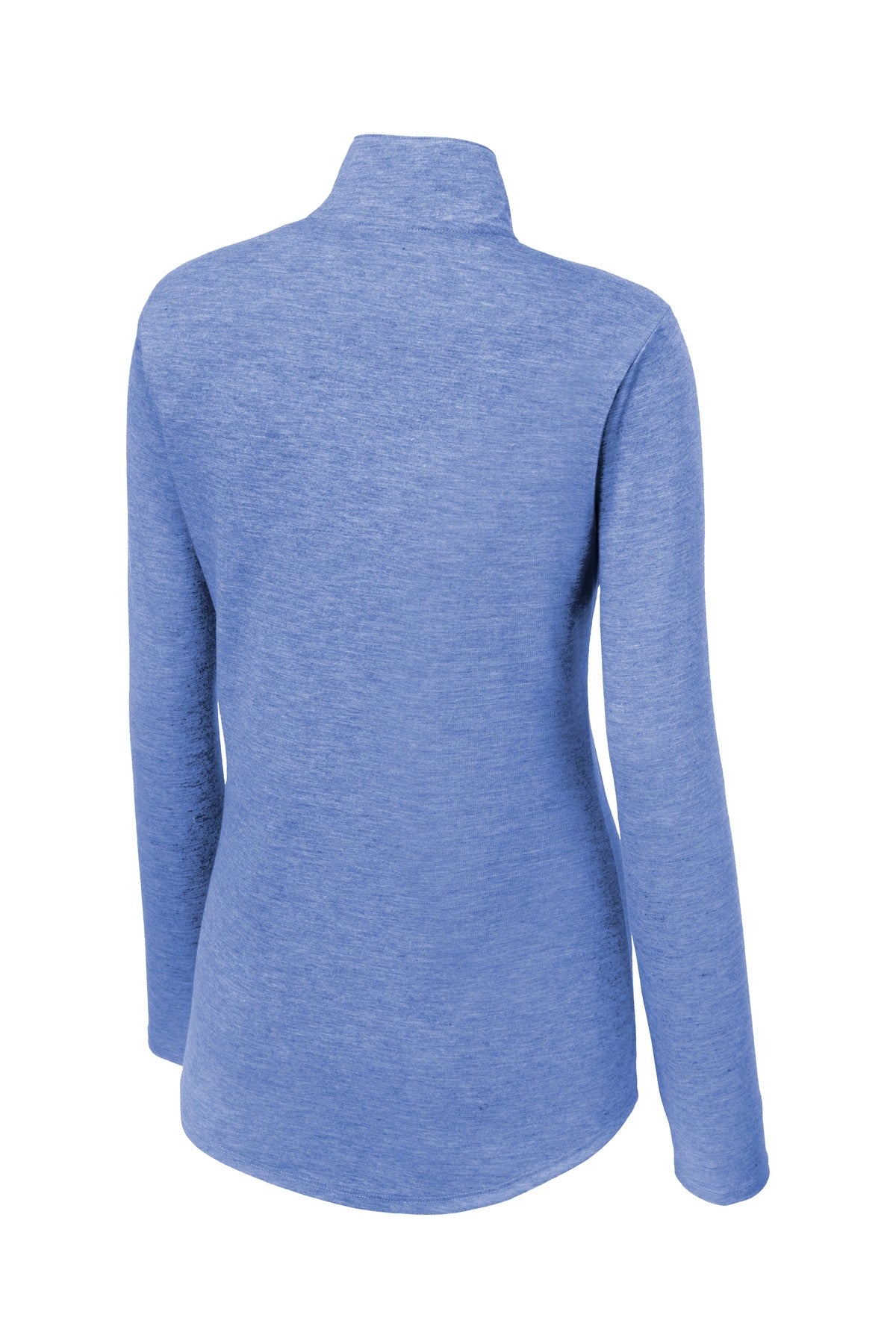Sport-Tek Women's PosiCharge Tri-Blend Wicking 1/4-Zip Pullover LST407