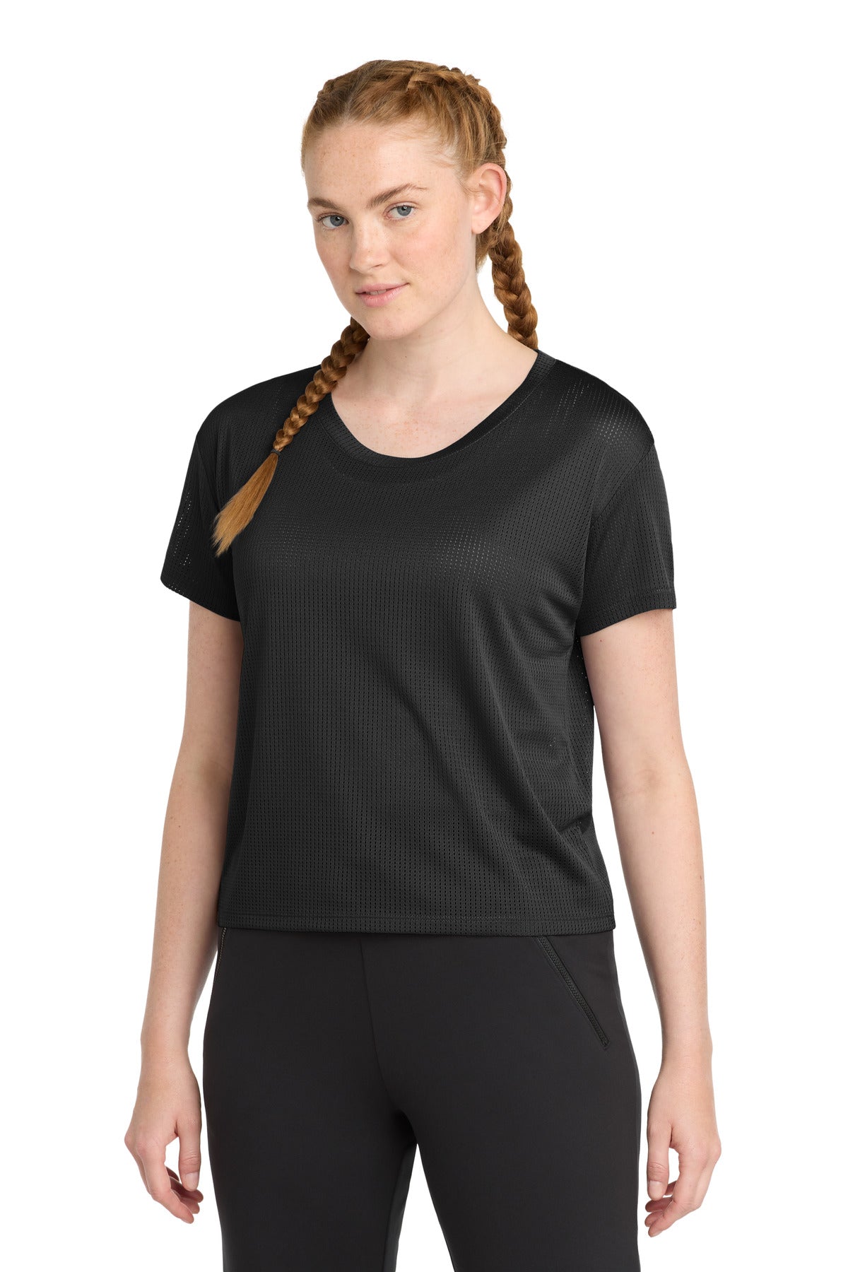 Sport-Tek Women's PosiCharge Draft Crop Tee LST411