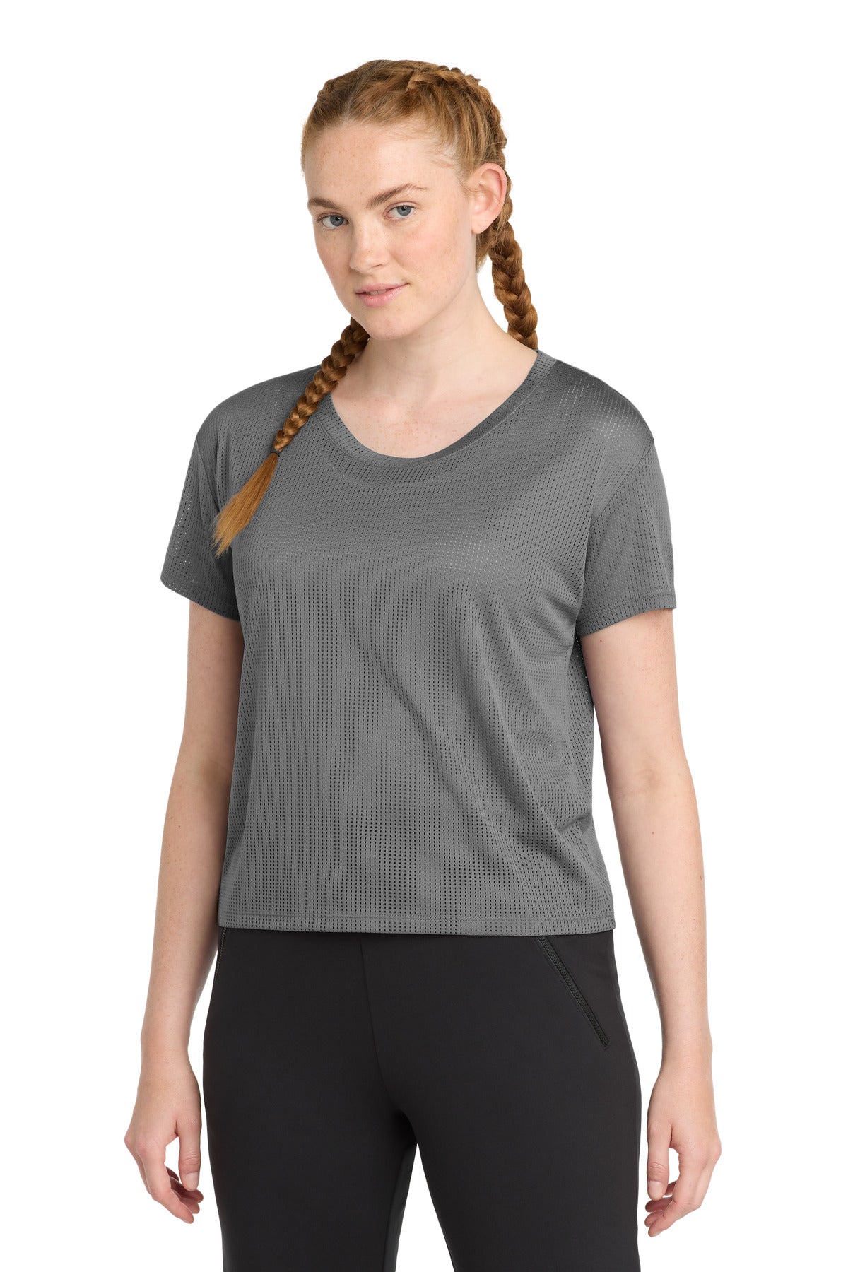 Sport-Tek Women's PosiCharge Draft Crop Tee LST411