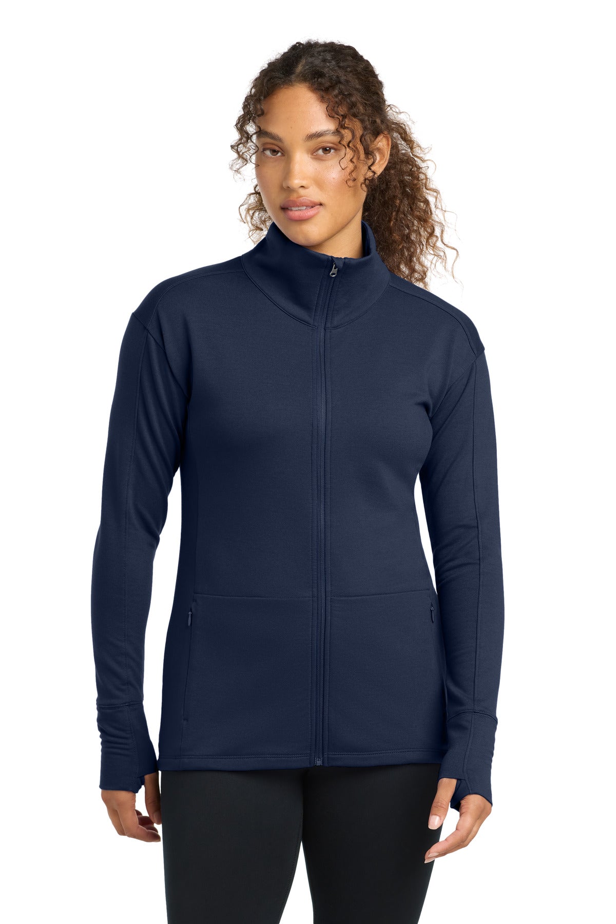 Sport-Tek Women's Sport-Wick Flex Fleece Full-Zip LST560
