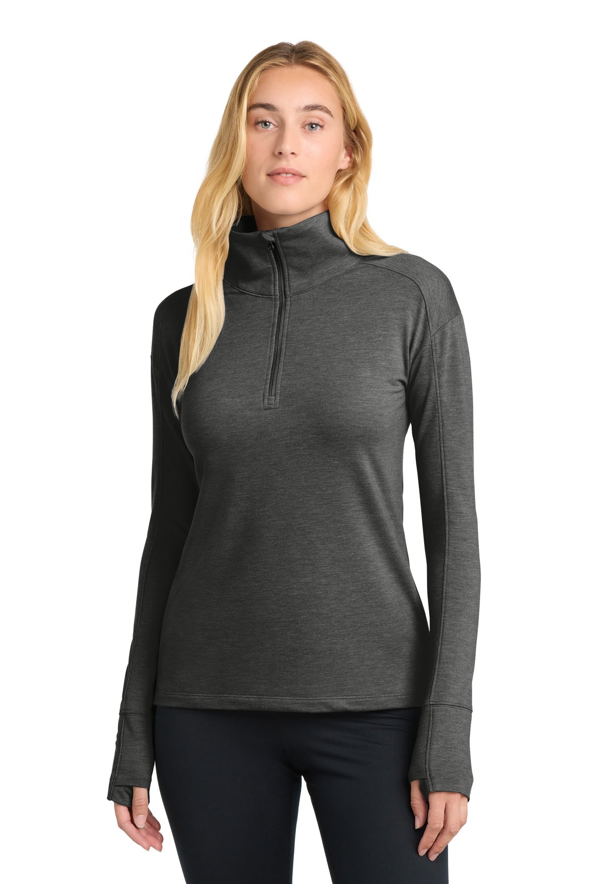 Sport-Tek Women's Sport-Wick Flex Fleece 1/4-Zip LST561