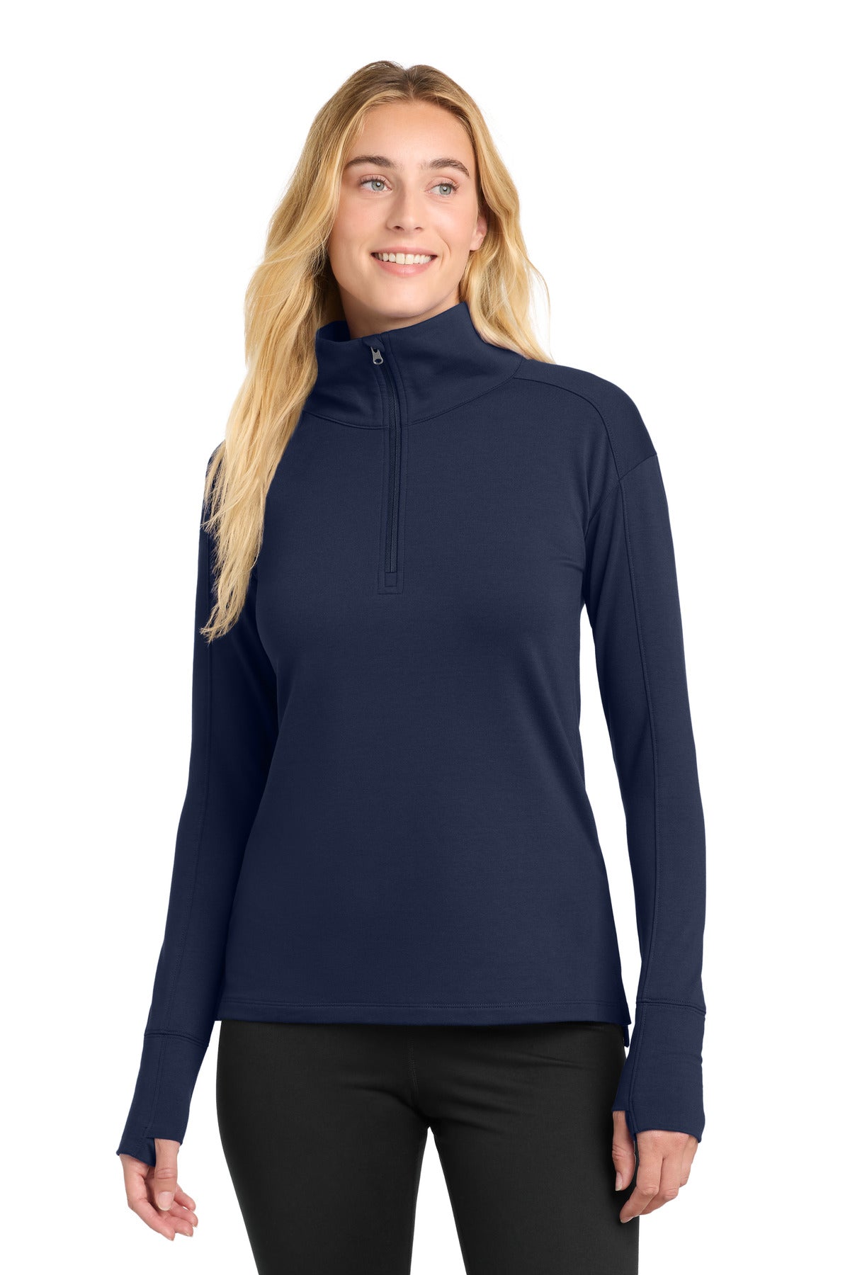 Sport-Tek Women's Sport-Wick Flex Fleece 1/4-Zip LST561