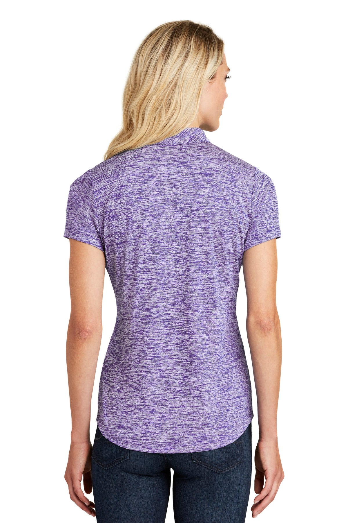 Sport-Tek Women's PosiCharge Electric Heather Polo LST590
