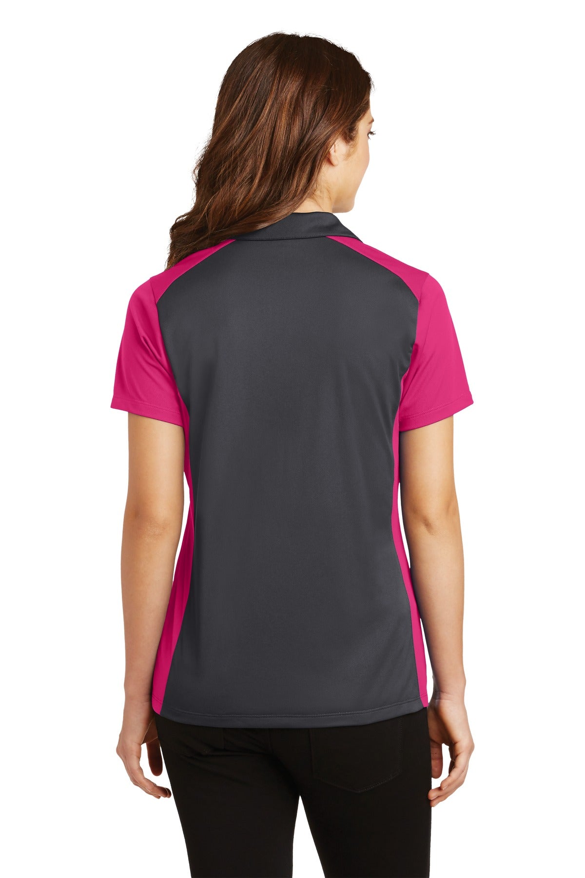 Sport-Tek Women's Colorblock Micropique Sport-Wick Polo LST652