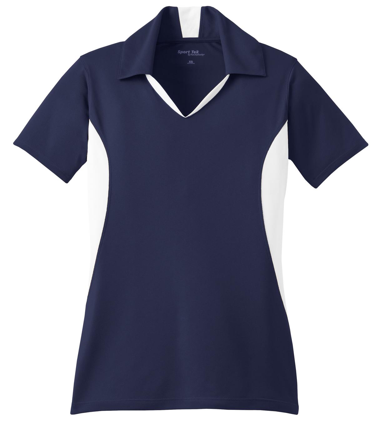 Sport-Tek Women's Side Blocked Micropique Sport-Wick Polo LST655