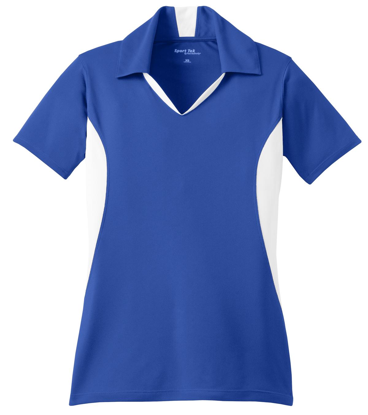 Sport-Tek Women's Side Blocked Micropique Sport-Wick Polo LST655