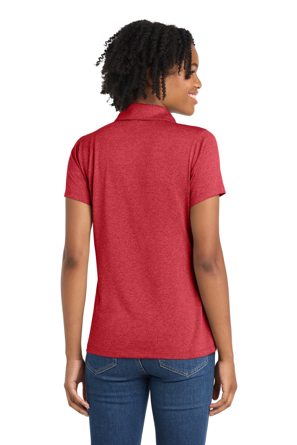 Sport-Tek Women's Heather Contender Polo LST660