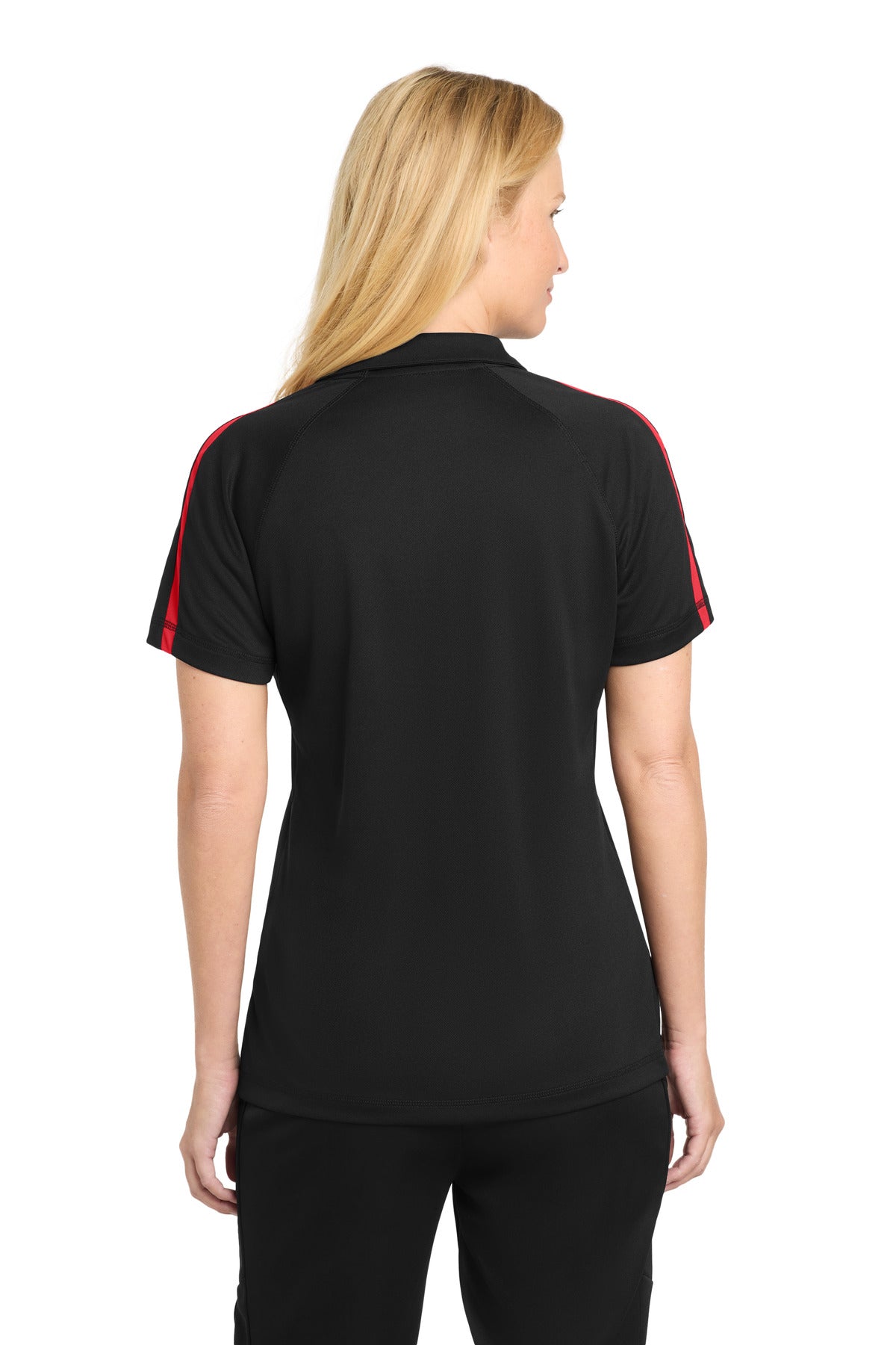 Sport-Tek Women's PosiCharge Micro-Mesh Colorblock Polo LST685