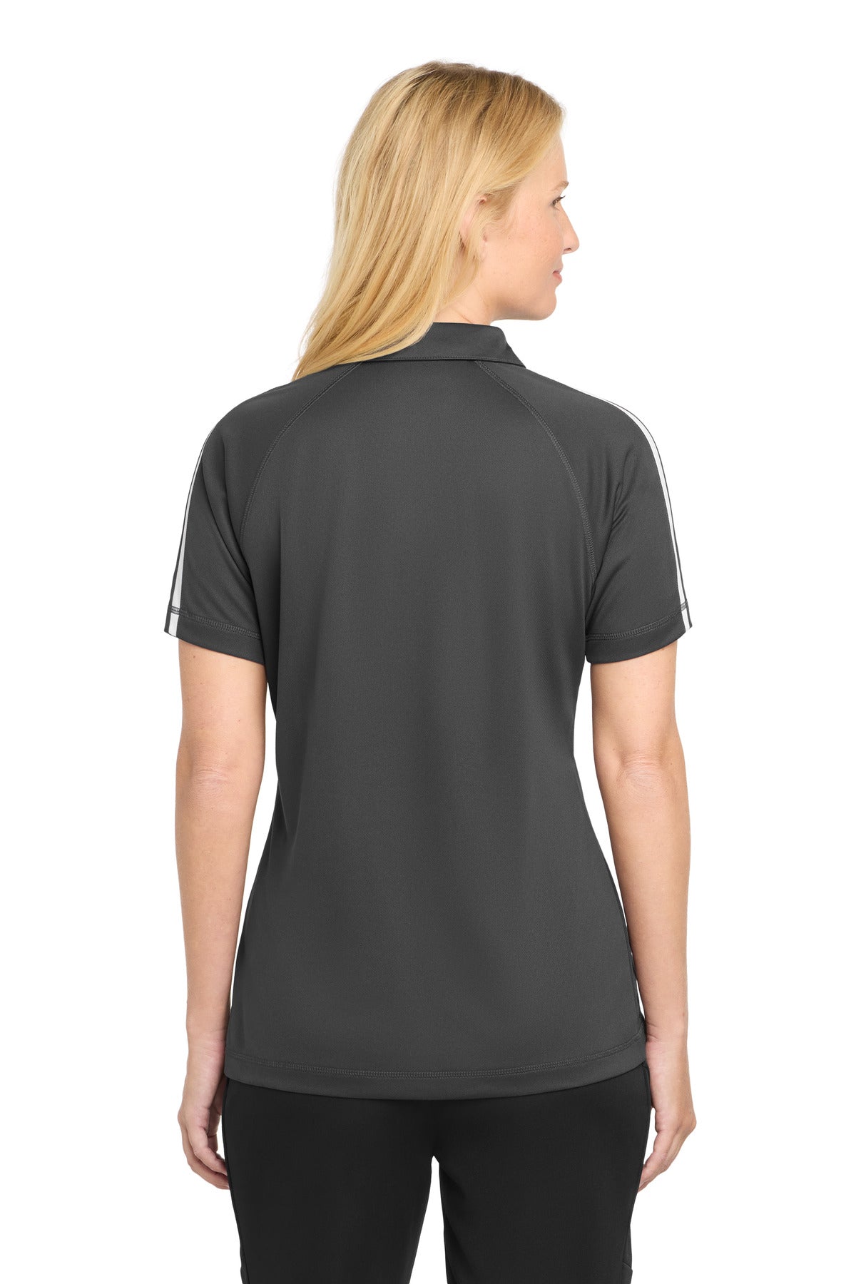 Sport-Tek Women's PosiCharge Micro-Mesh Colorblock Polo LST685
