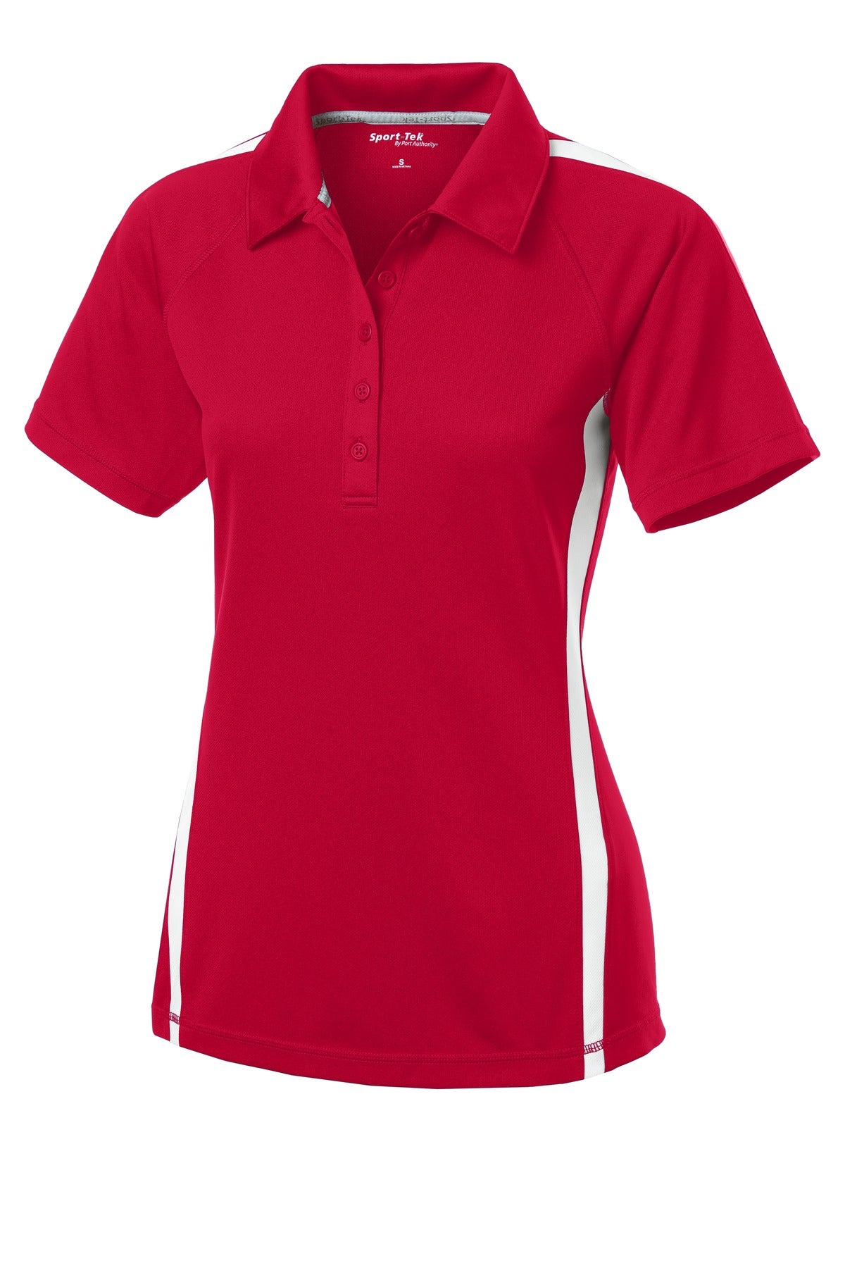 Sport-Tek Women's PosiCharge Micro-Mesh Colorblock Polo LST685