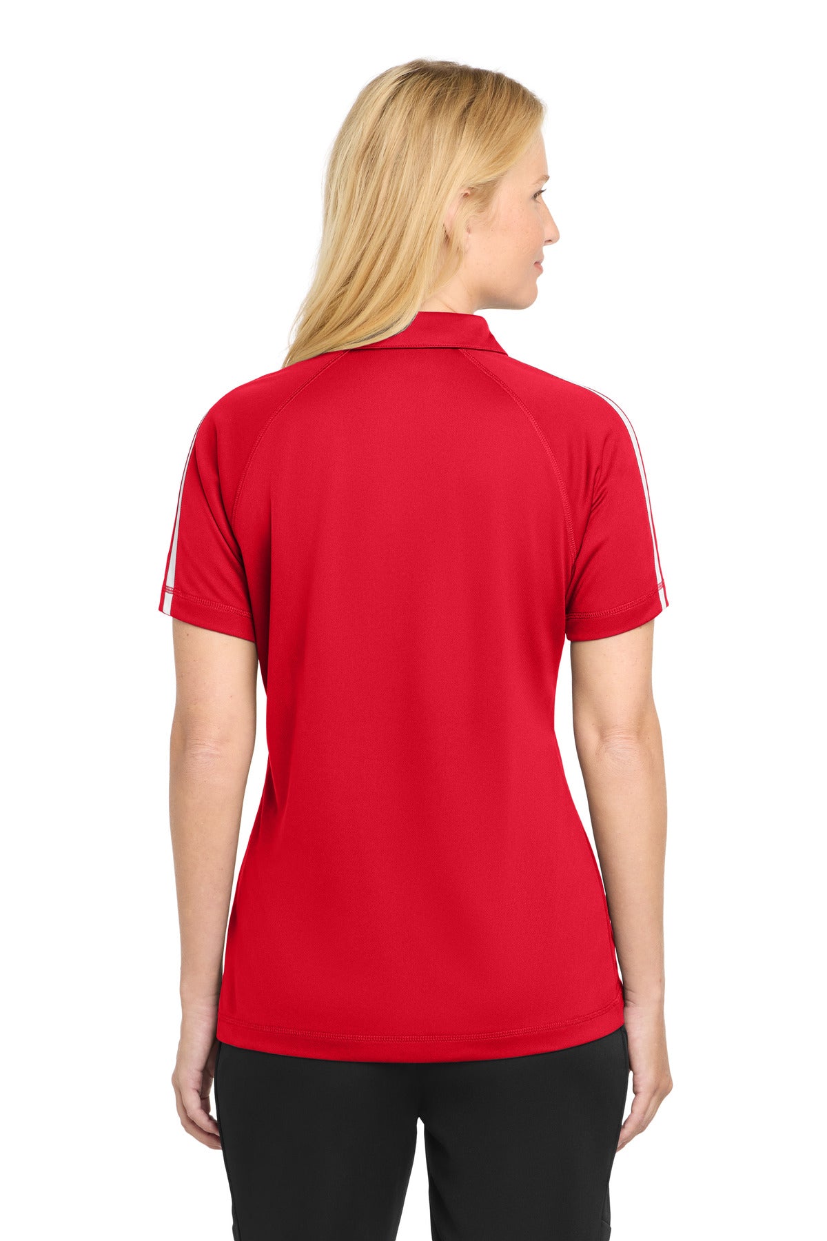 Sport-Tek Women's PosiCharge Micro-Mesh Colorblock Polo LST685