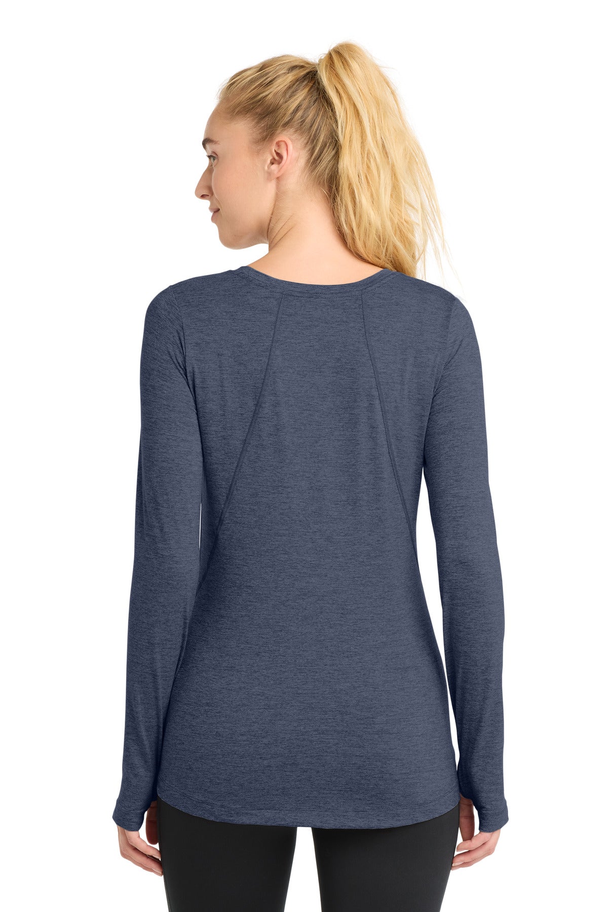 Sport-Tek Women's Exchange 1.5 Long Sleeve Crew LST710