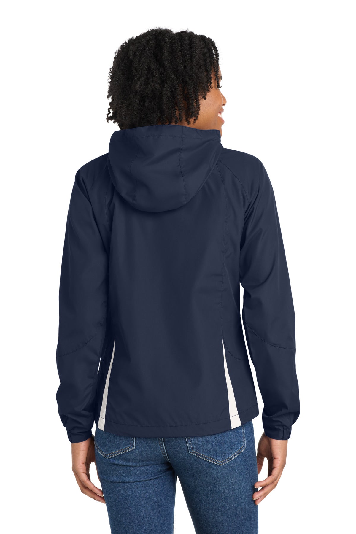 Sport-Tek Women's Colorblock Hooded Raglan Jacket LST76