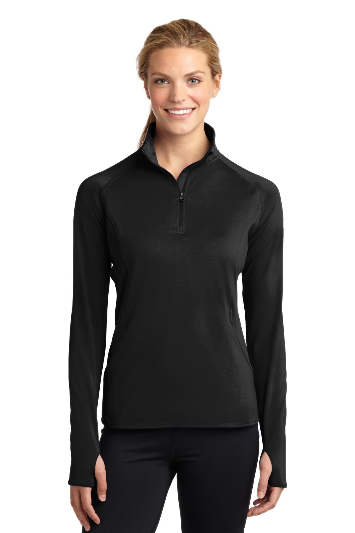 Sport-Tek Women's Sport-Wick Stretch 1/4-Zip Pullover LST850