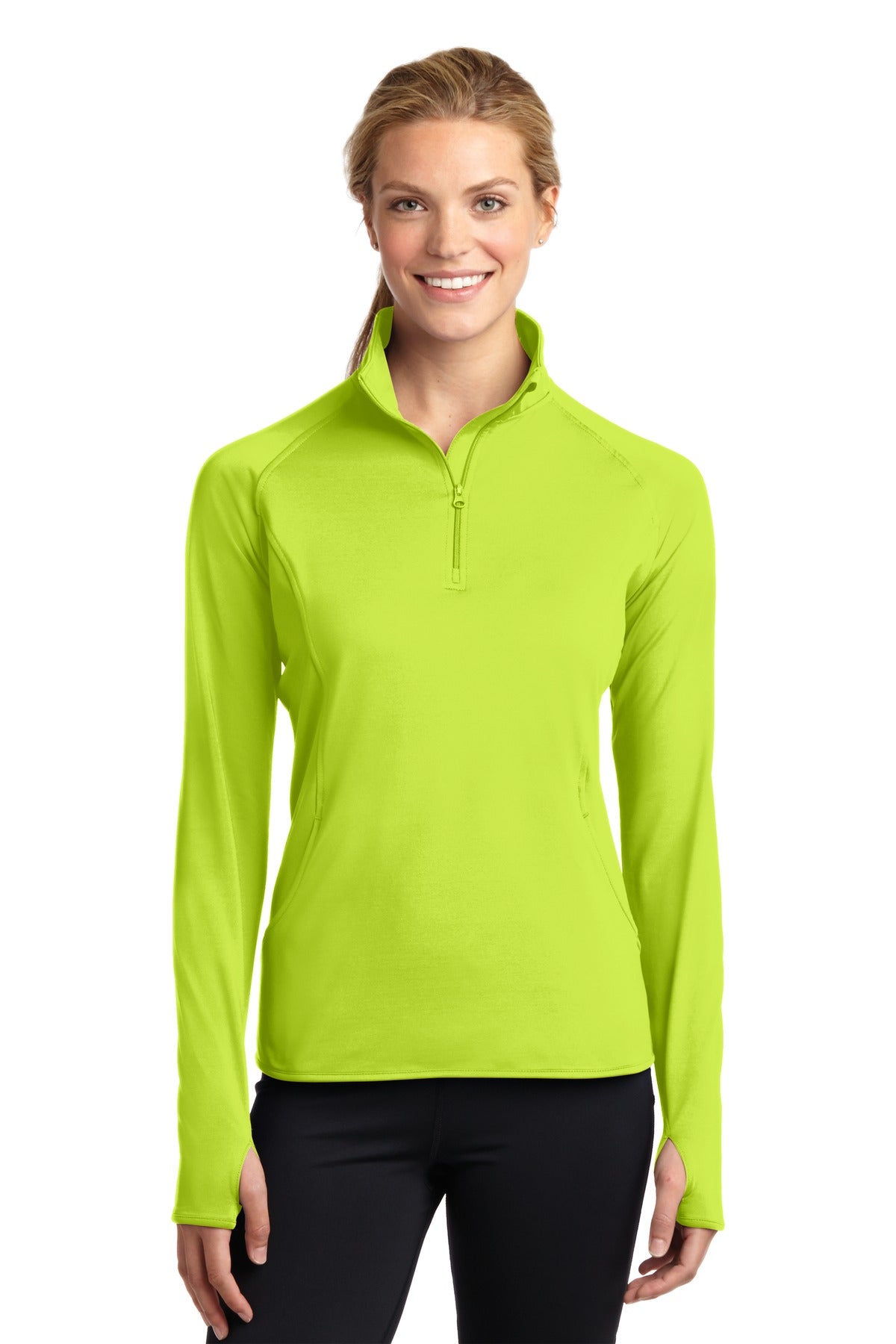 Sport-Tek Women's Sport-Wick Stretch 1/4-Zip Pullover LST850