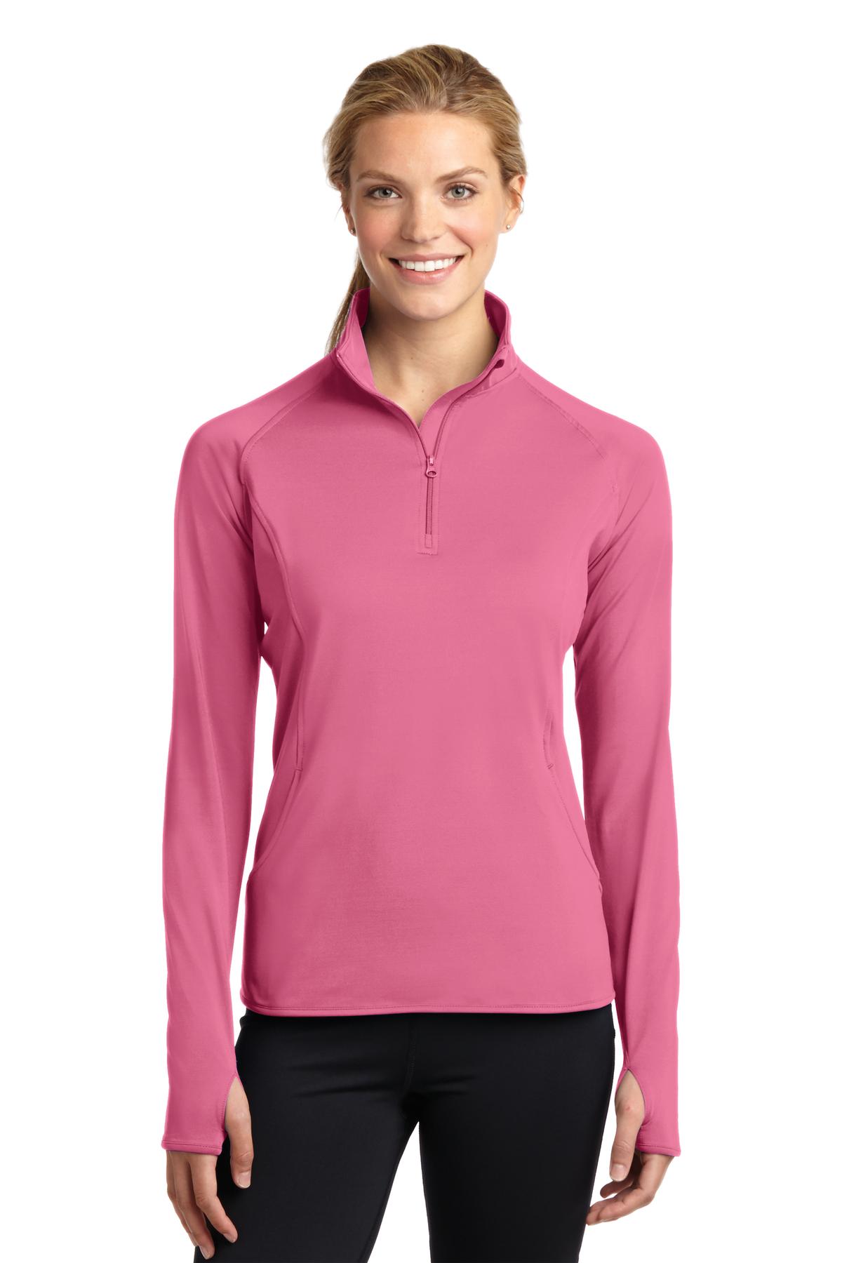 Sport-Tek Women's Sport-Wick Stretch 1/4-Zip Pullover LST850