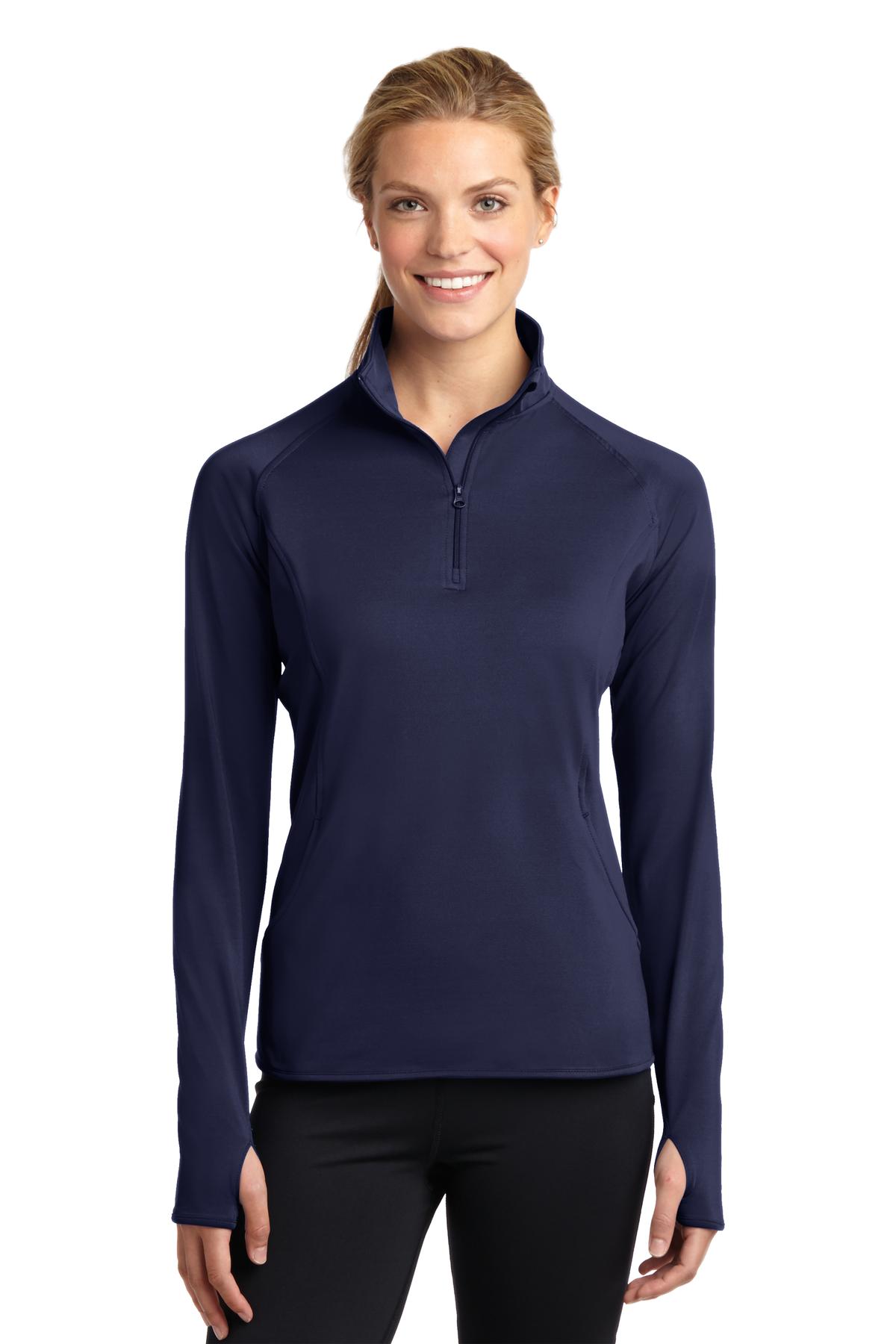 Sport-Tek Women's Sport-Wick Stretch 1/4-Zip Pullover LST850