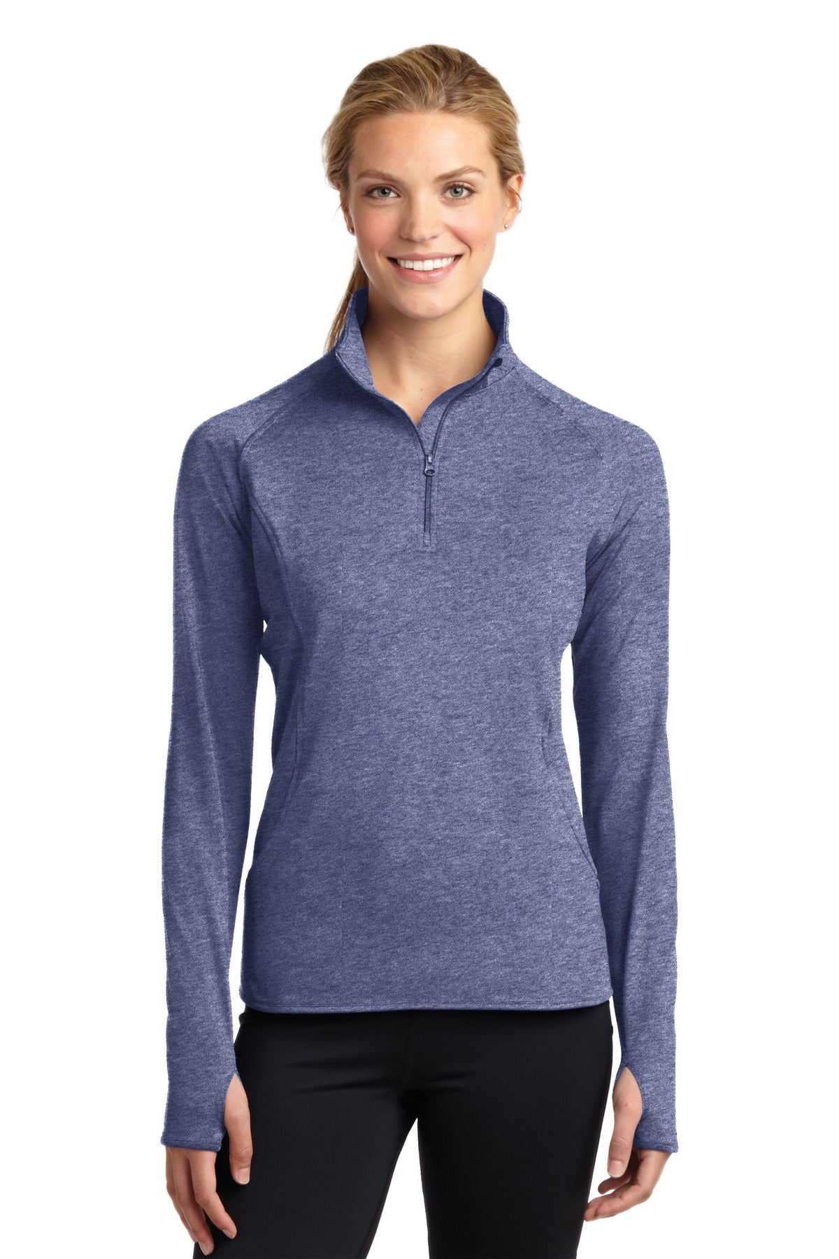 Sport-Tek Women's Sport-Wick Stretch 1/4-Zip Pullover LST850