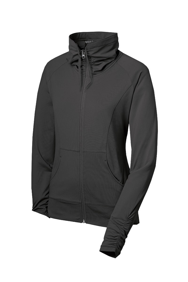 Sport-Tek Women's Sport-Wick Stretch Full-Zip Jacket LST852
