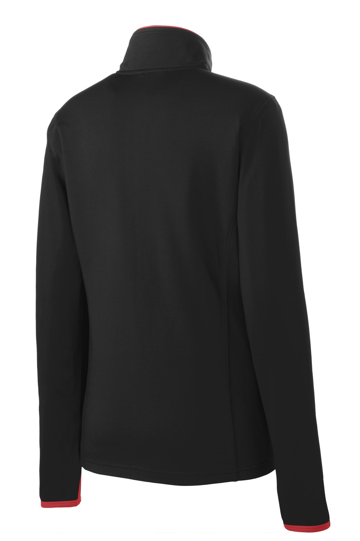 Sport-Tek Women's Sport-Wick Stretch Contrast Full-Zip Jacket LST853