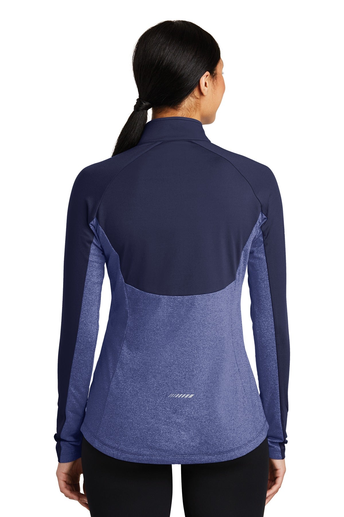 Sport-Tek Women's Sport-Wick Stretch Contrast 1/4-Zip Pullover LST854