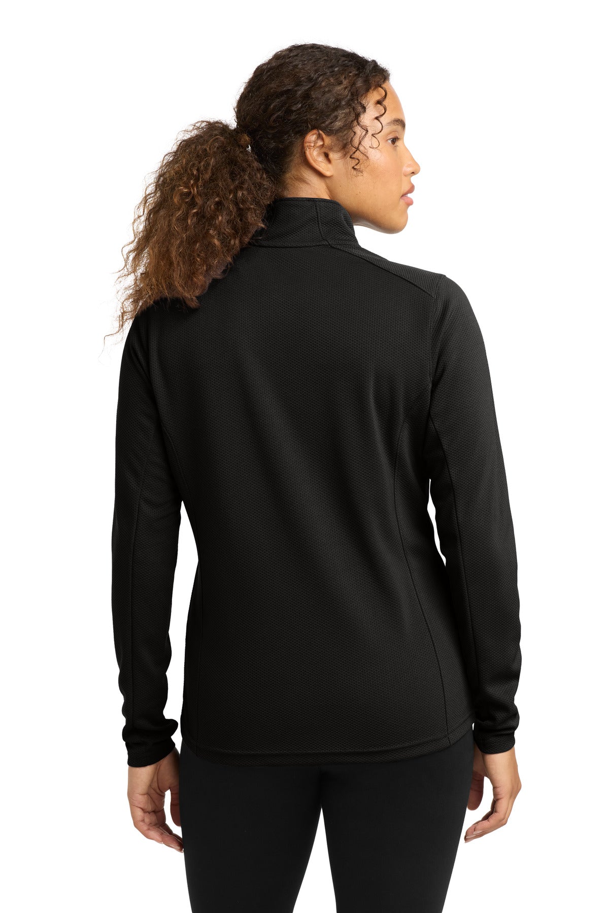 Sport-Tek Women's Sport-Wick Textured 1/4-Zip Pullover LST860
