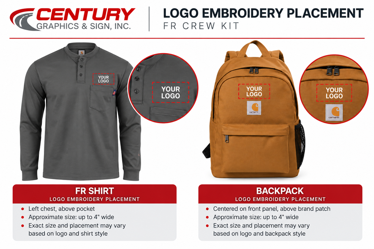 FR Crew Kit | Logo Embroidery