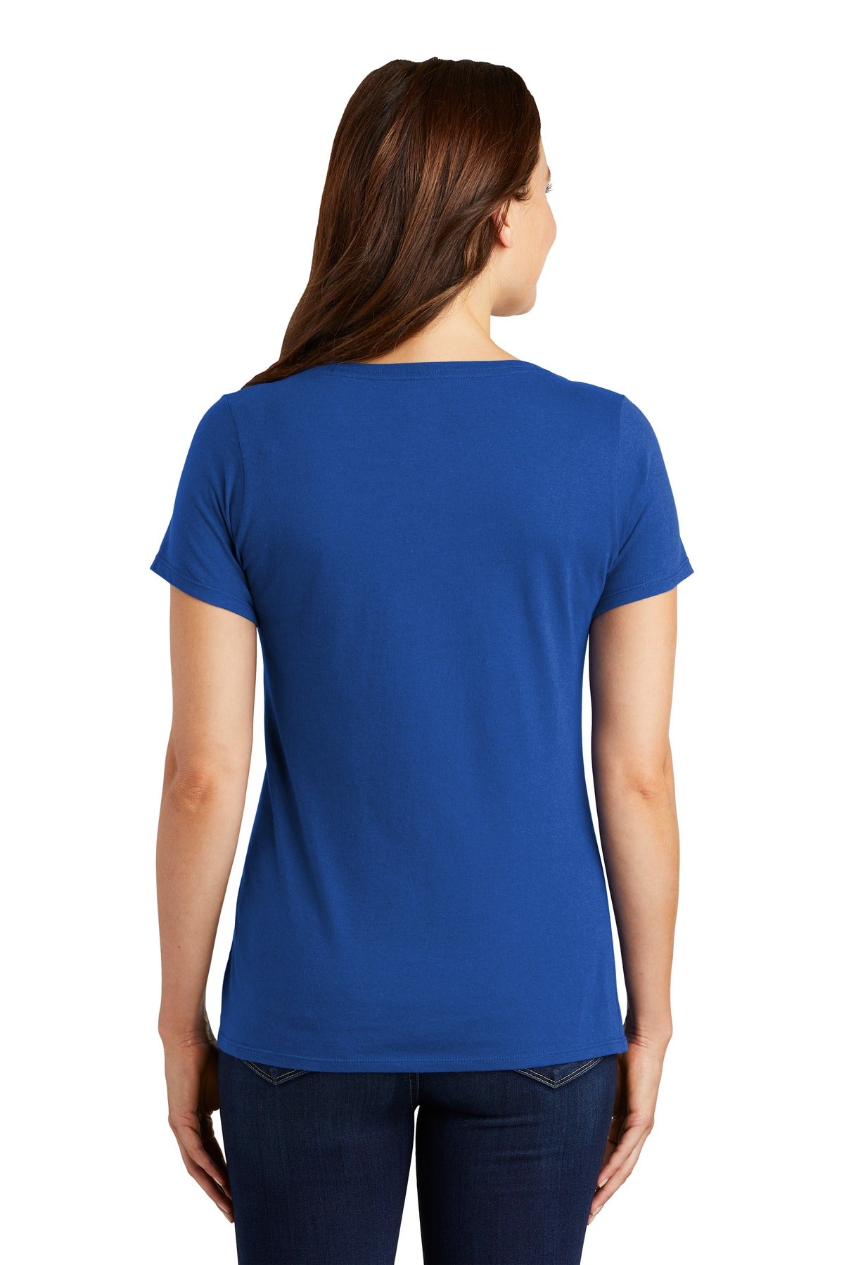 Nike Women's Dri-FIT Cotton/Poly Scoop Neck Tee NKBQ5234