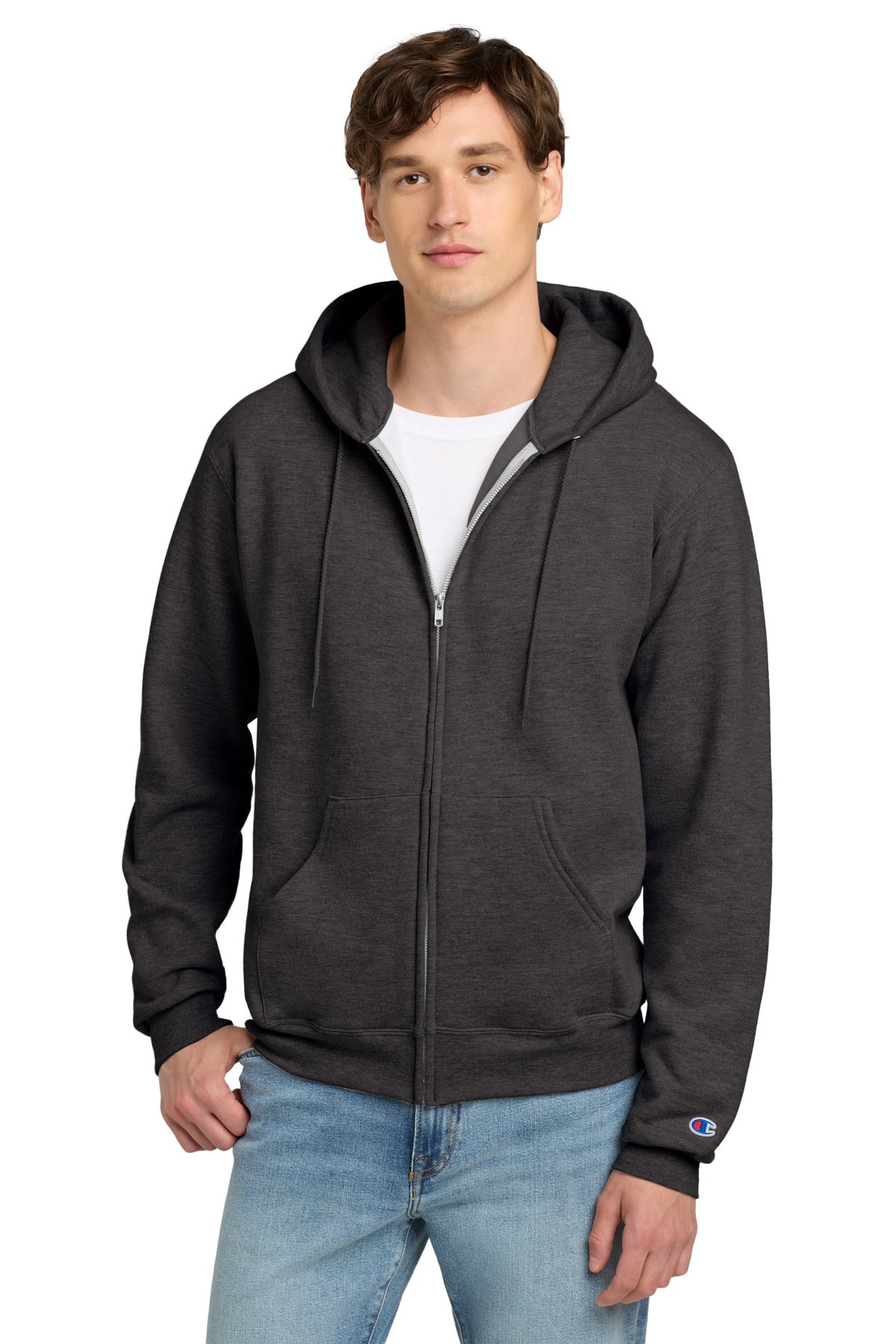 Champion Powerblend Full-Zip Hoodie S800