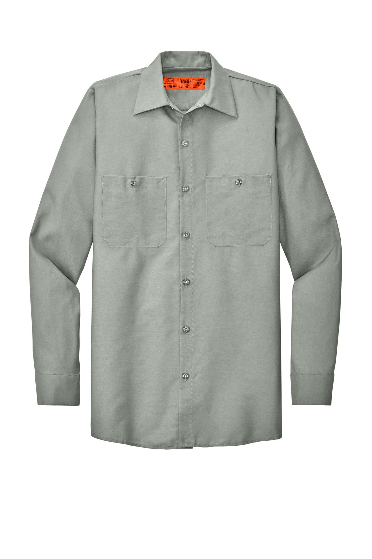 Red Kap Long Size Long Sleeve Industrial Work Shirt SP14LONG