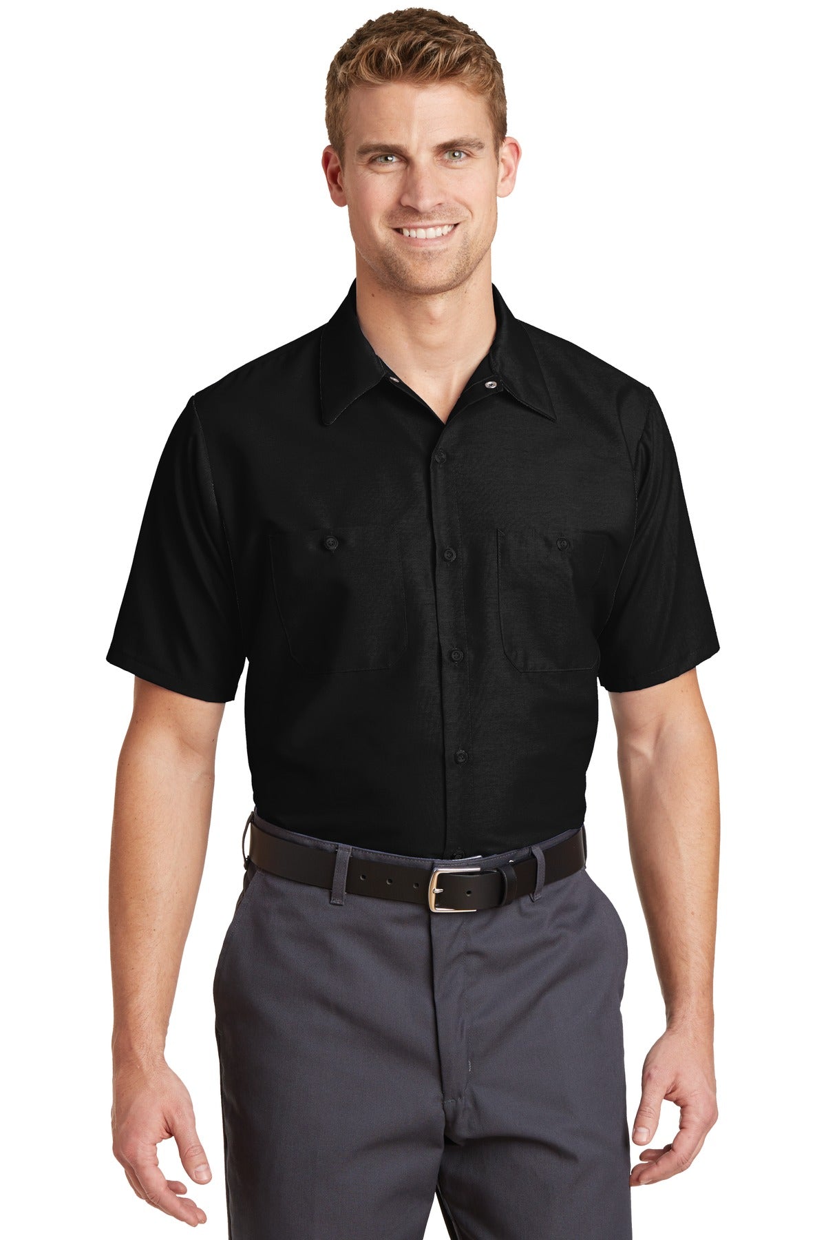 Red Kap Short Sleeve Industrial Work Shirt SP24