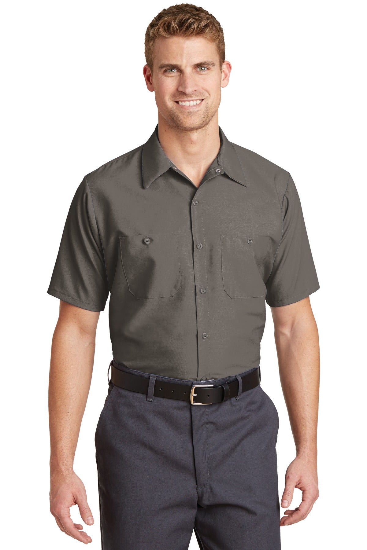 Red Kap Short Sleeve Industrial Work Shirt SP24