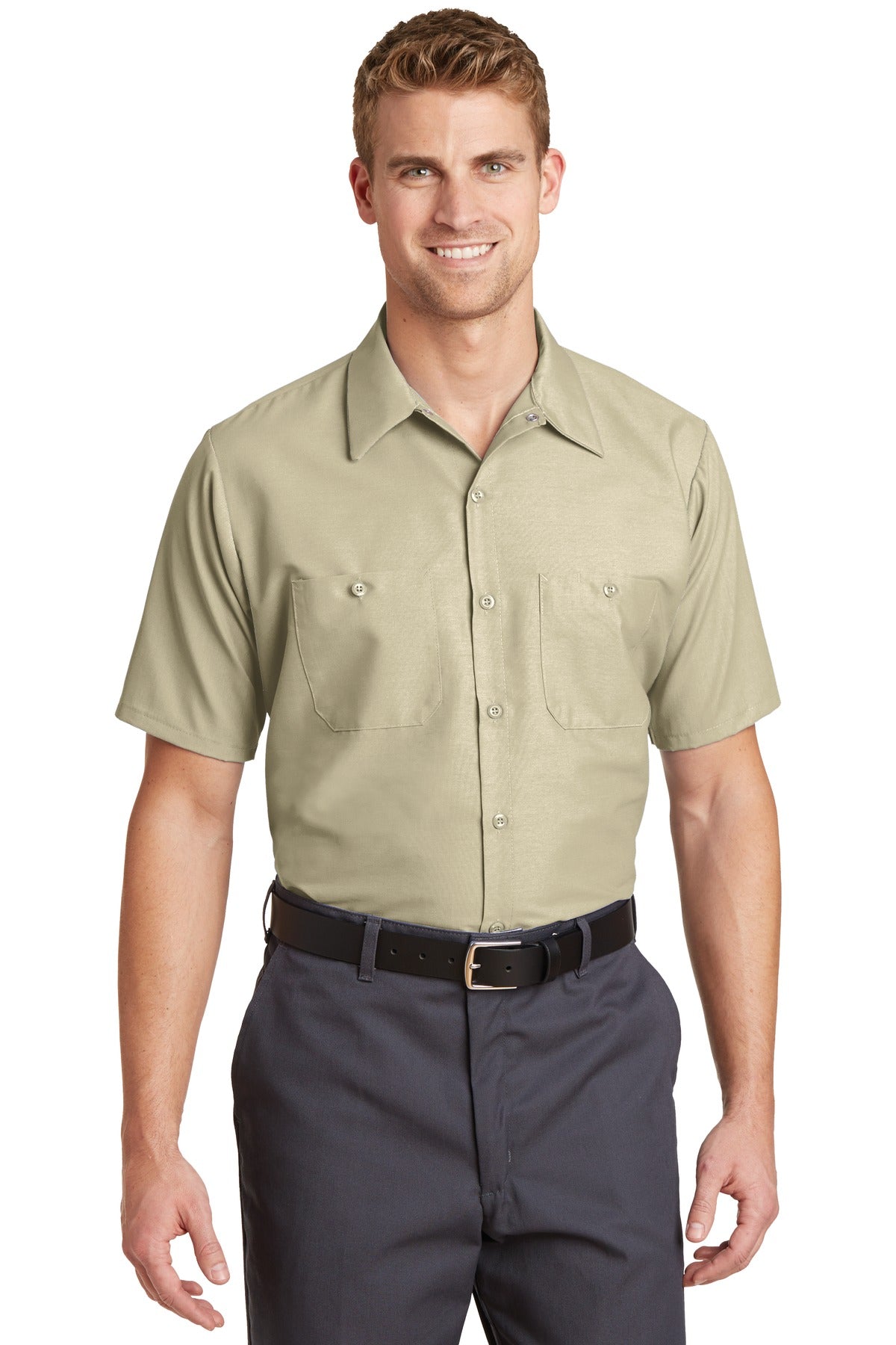 Red Kap Short Sleeve Industrial Work Shirt SP24