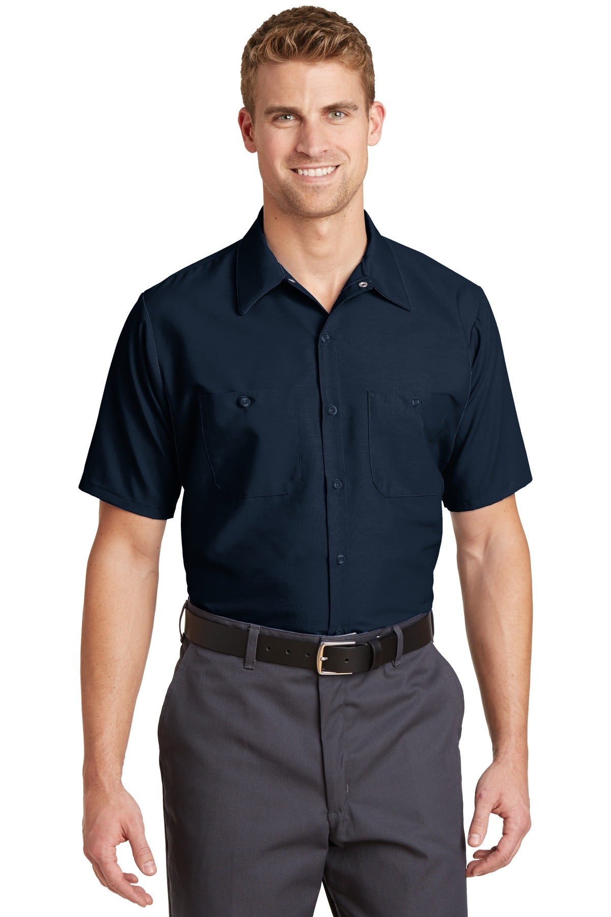 Red Kap Short Sleeve Industrial Work Shirt SP24