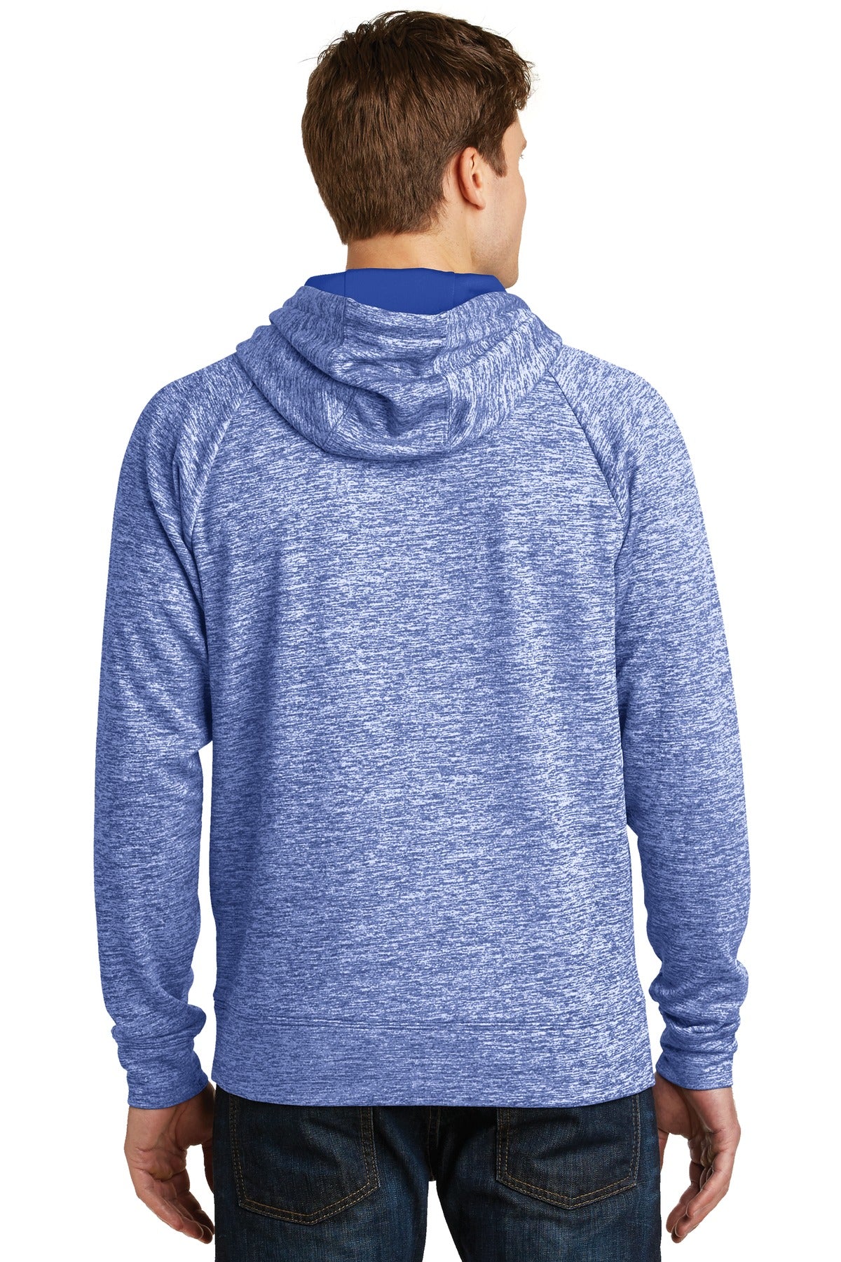 Sport-Tek PosiCharge Electric Heather Fleece Hooded Pullover ST225