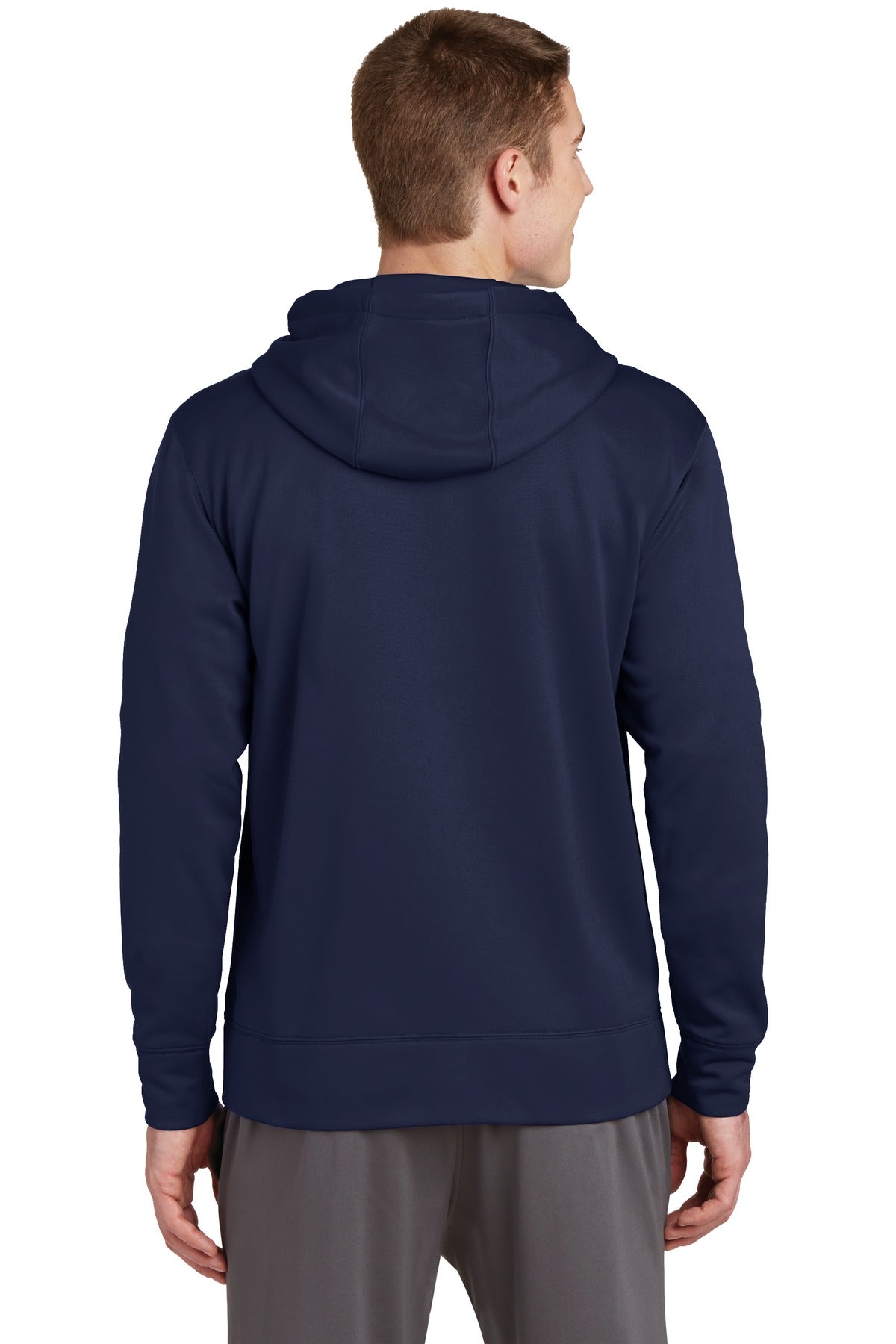 Sport-Tek Sport-Wick Fleece Full-Zip Hooded Jacket ST238