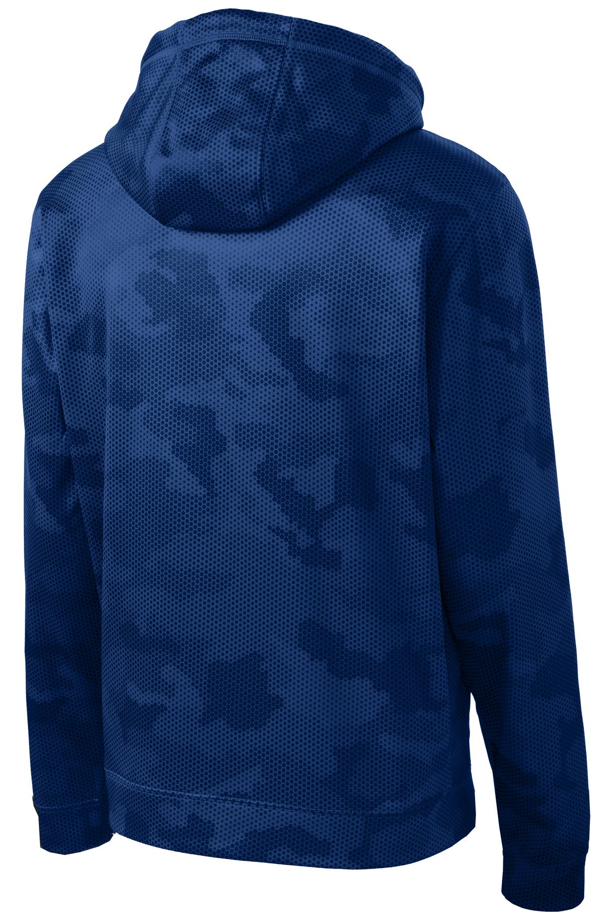 Sport-Tek Sport-Wick CamoHex Fleece Hooded Pullover ST240