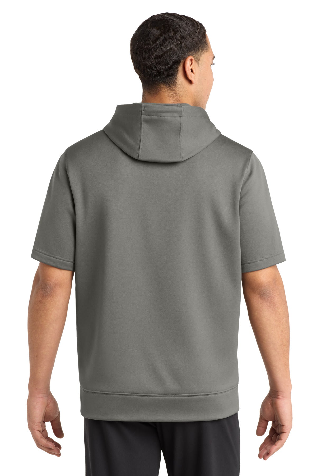 Sport-Tek Sport-Wick Fleece Short Sleeve Hooded Pullover ST251