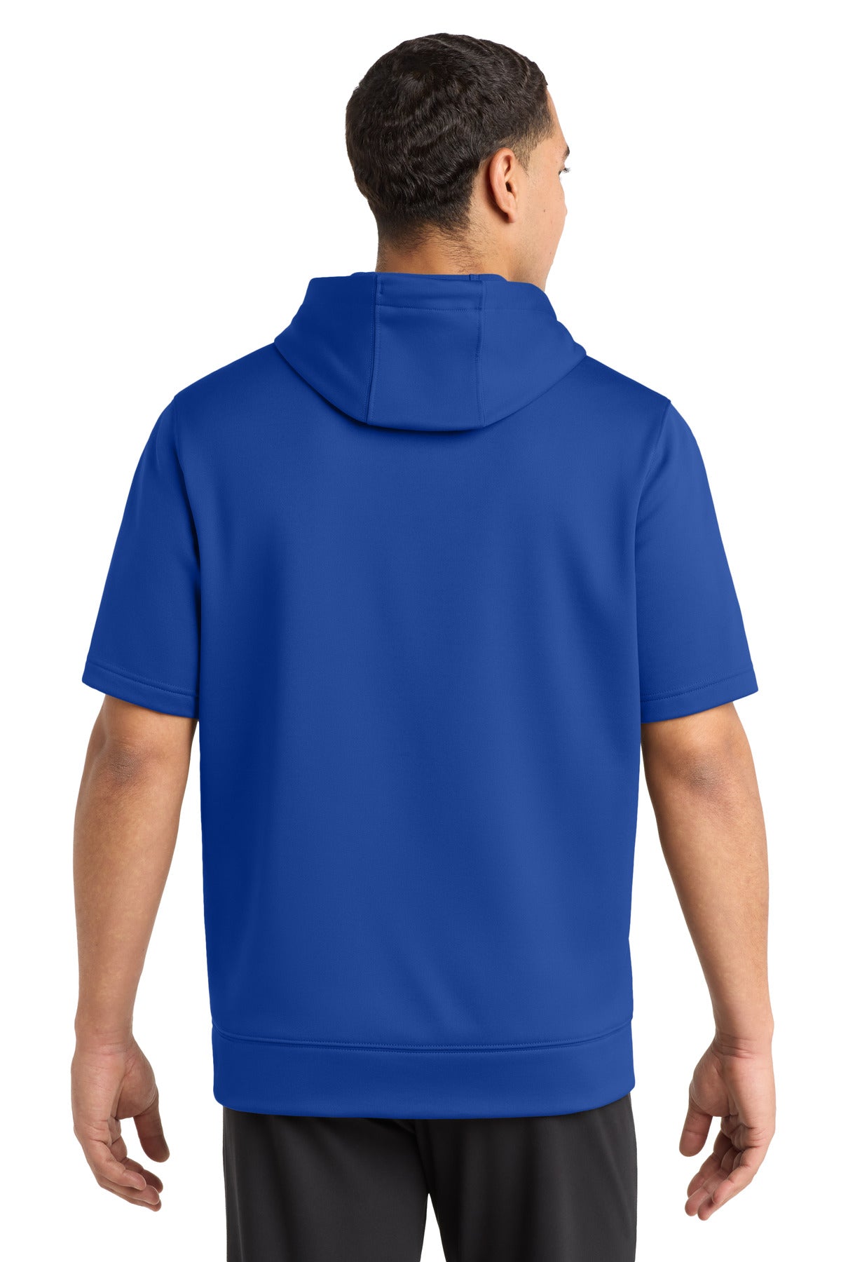 Sport-Tek Sport-Wick Fleece Short Sleeve Hooded Pullover ST251