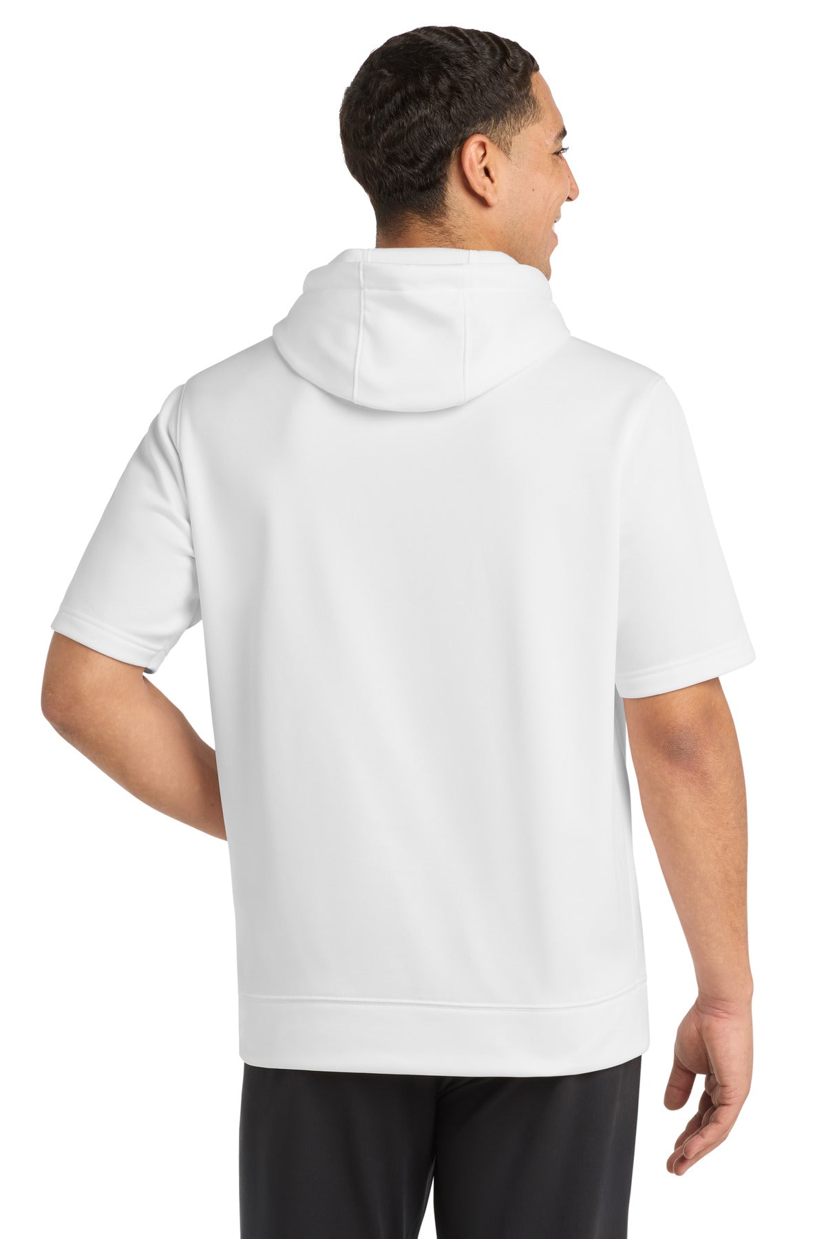 Sport-Tek Sport-Wick Fleece Short Sleeve Hooded Pullover ST251