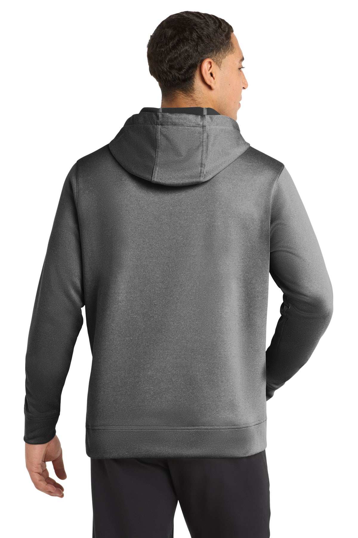 Sport-Tek PosiCharge Sport-Wick Heather Fleece Hooded Pullover ST264