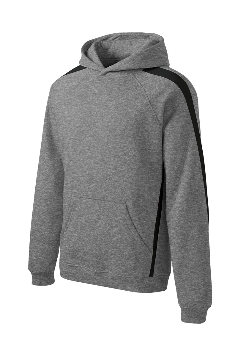 Sport-Tek Sleeve Stripe Pullover Hooded Sweatshirt ST265
