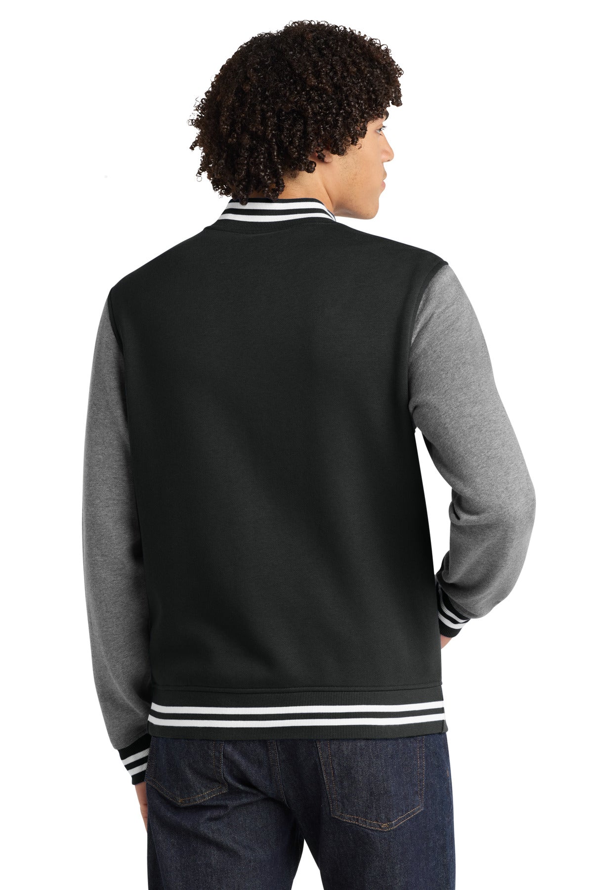 Sport-Tek Fleece Letterman Jacket ST270