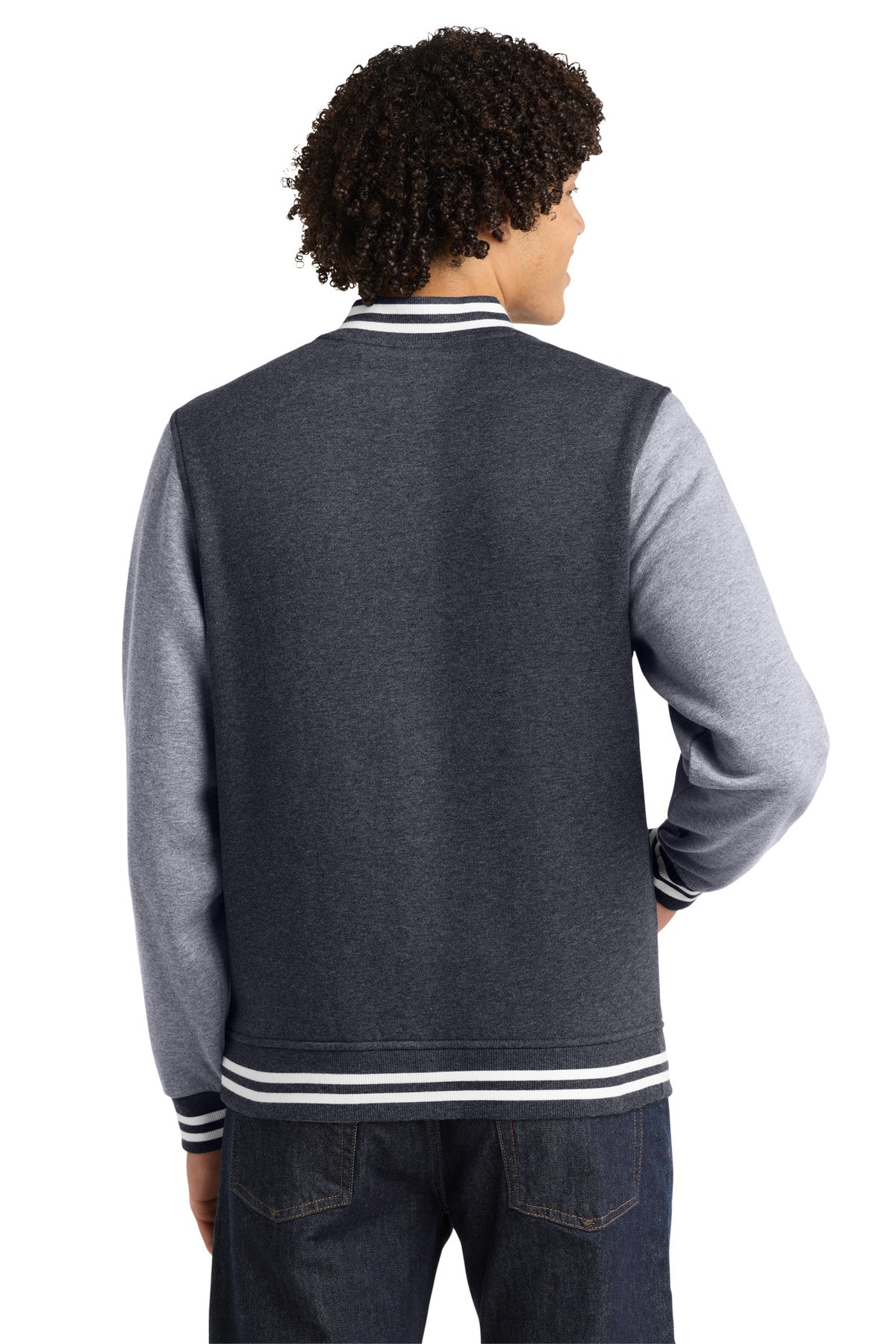 Sport-Tek Fleece Letterman Jacket ST270