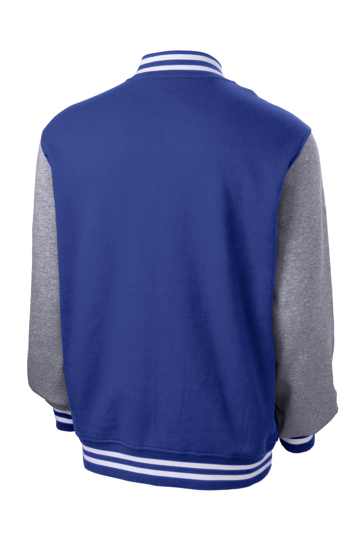 Sport-Tek Fleece Letterman Jacket ST270
