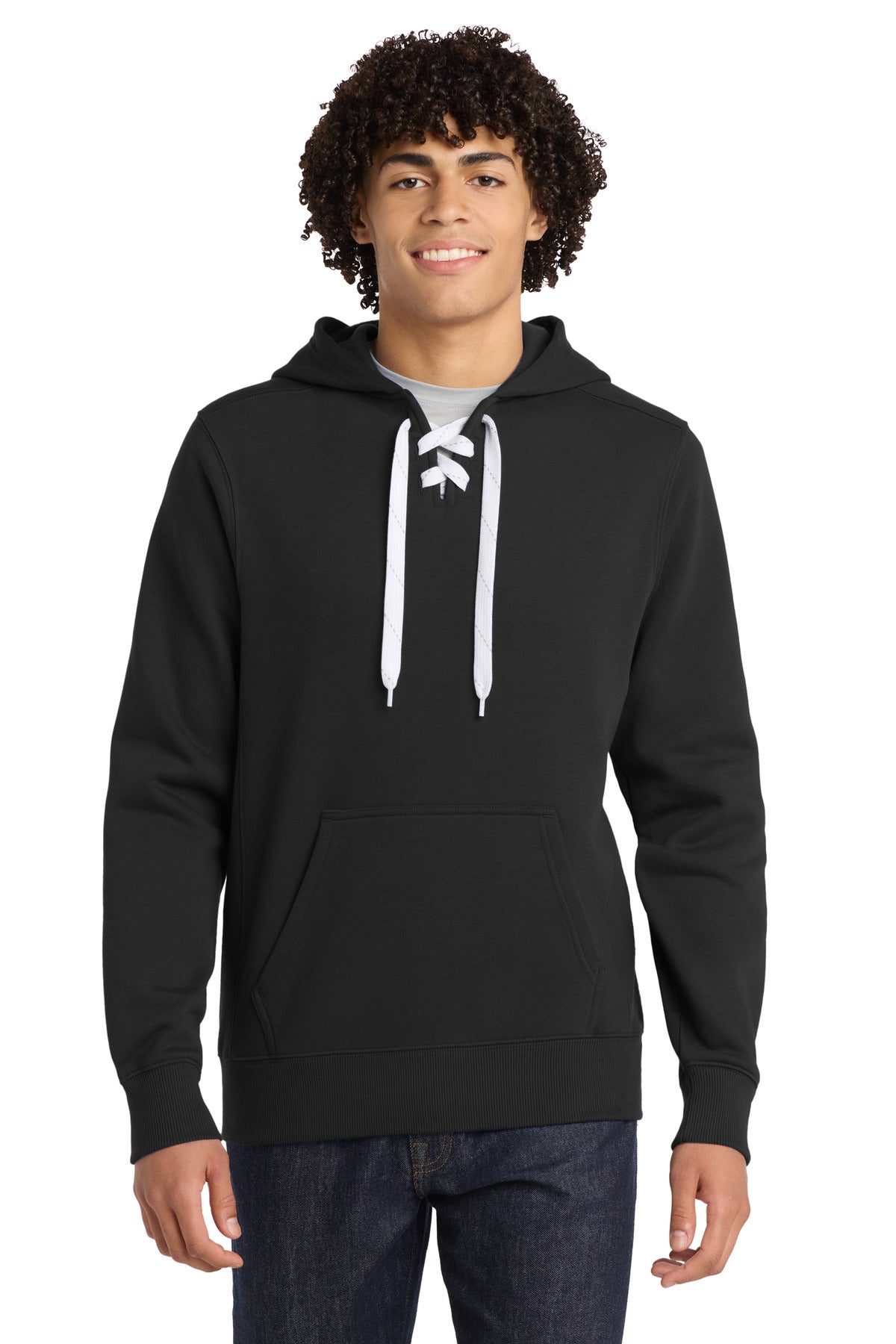 Sport-Tek Lace Up Pullover Hooded Sweatshirt ST271