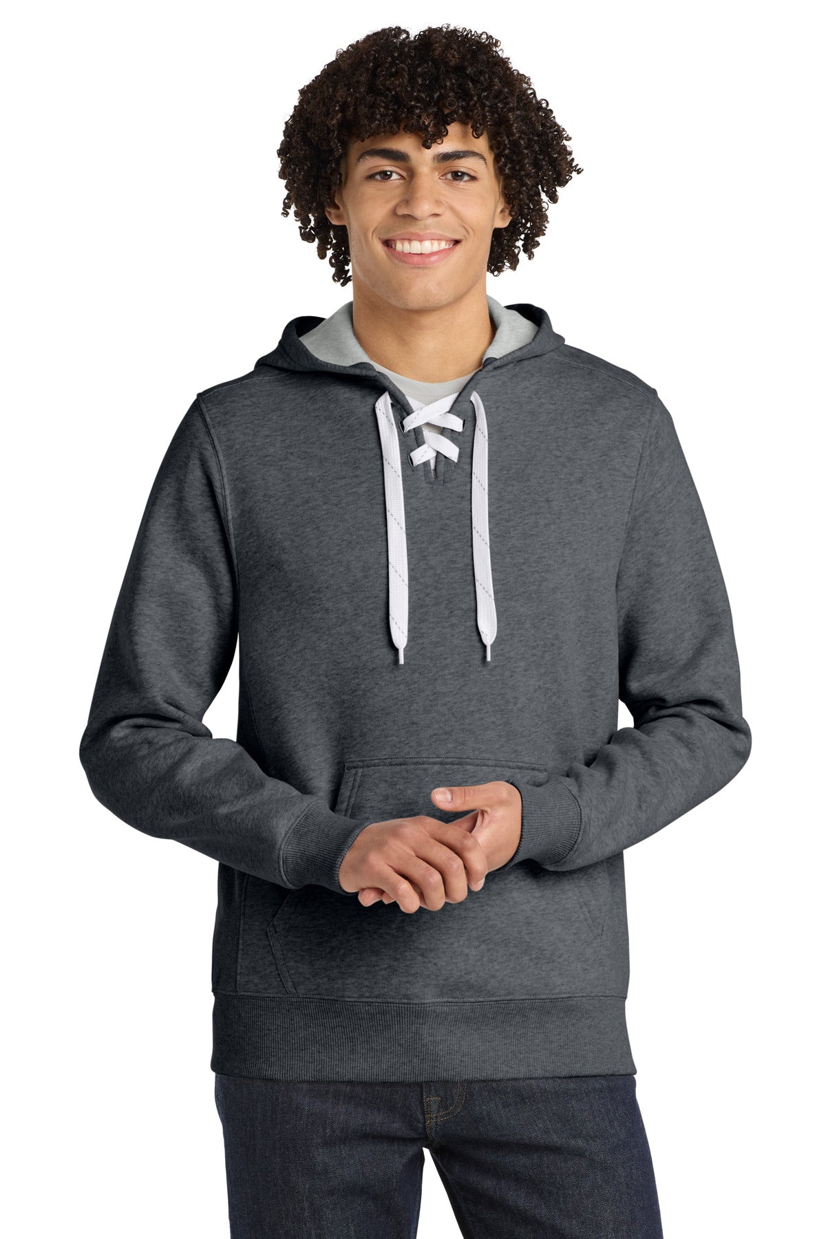 Sport-Tek Lace Up Pullover Hooded Sweatshirt ST271